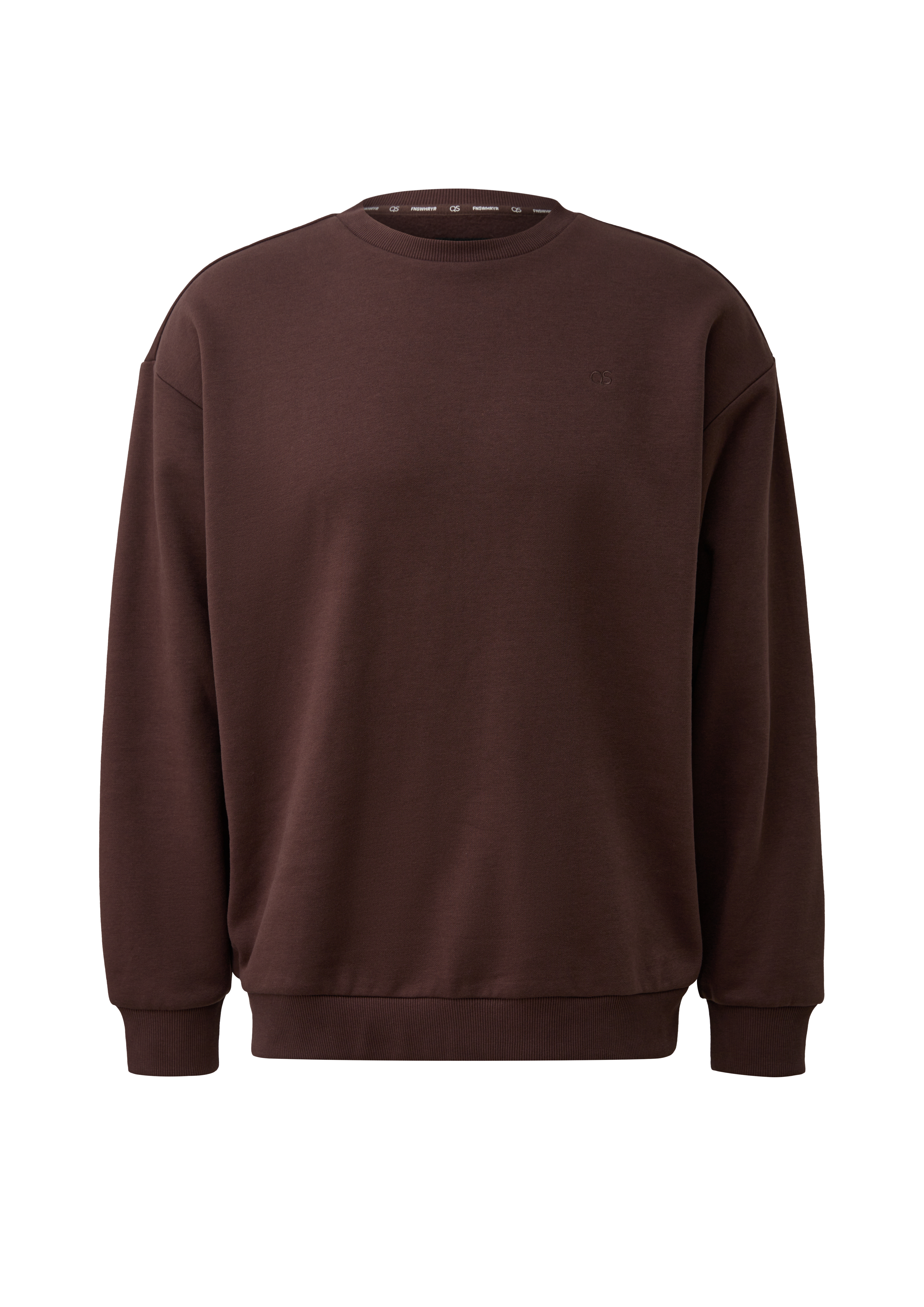 Sweatshirt met geborduurd logo