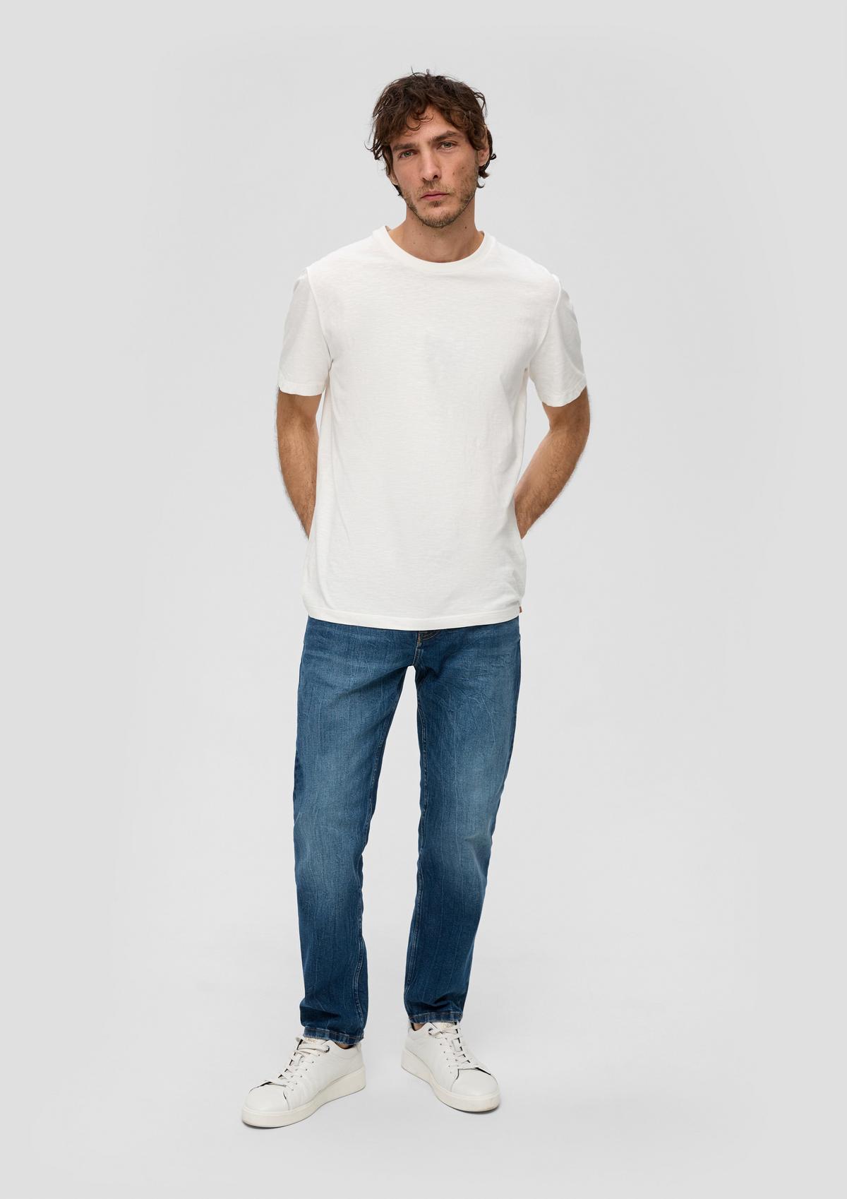 Jeans hlače Mauro/kroj Regular Fit/ visok pas/Tapered Leg