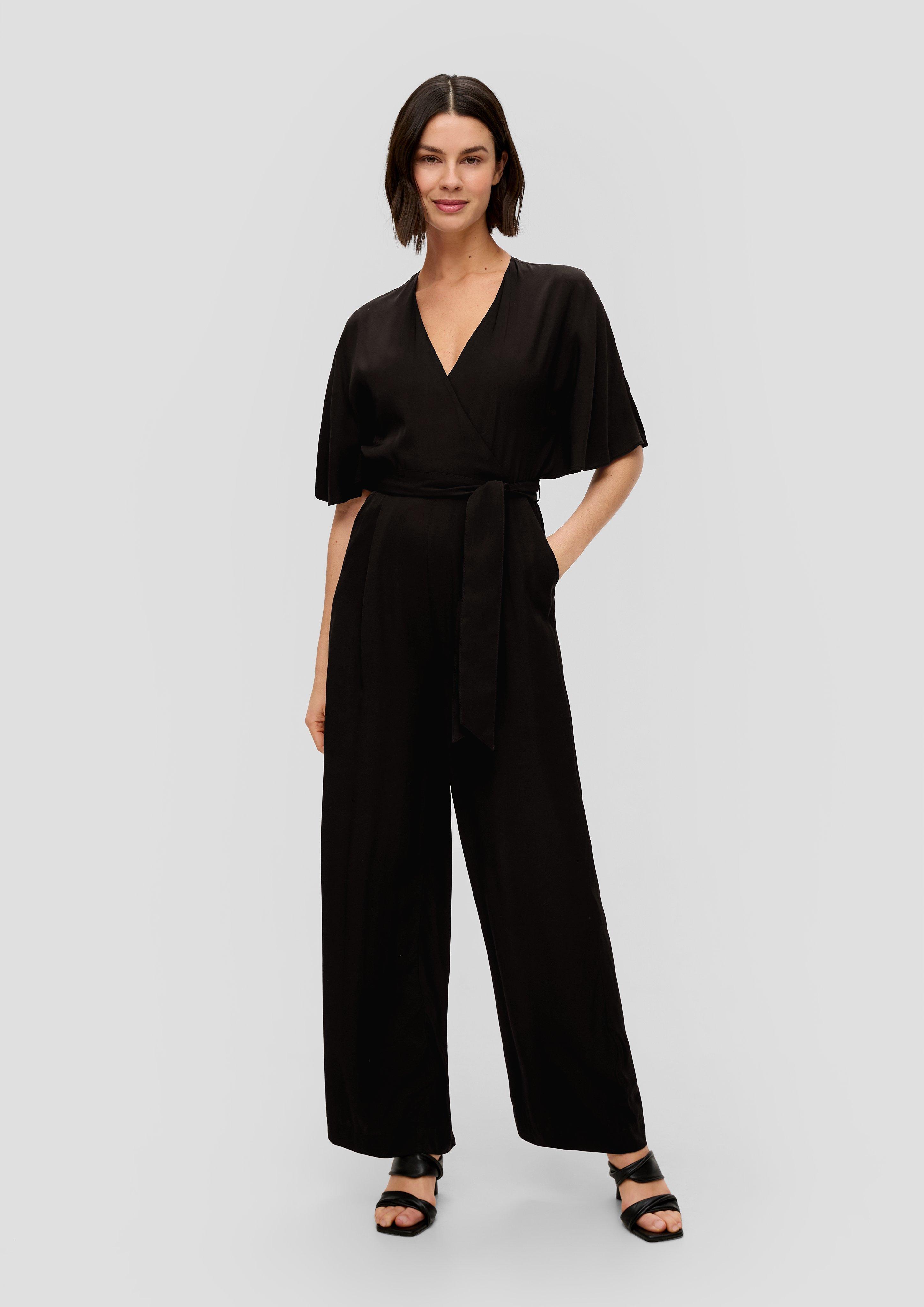 S.Oliver Jumpsuit Aus Viskosemix – Bequemer Einteiler Für Damen, Lässiger Style Für Jeden Tag
