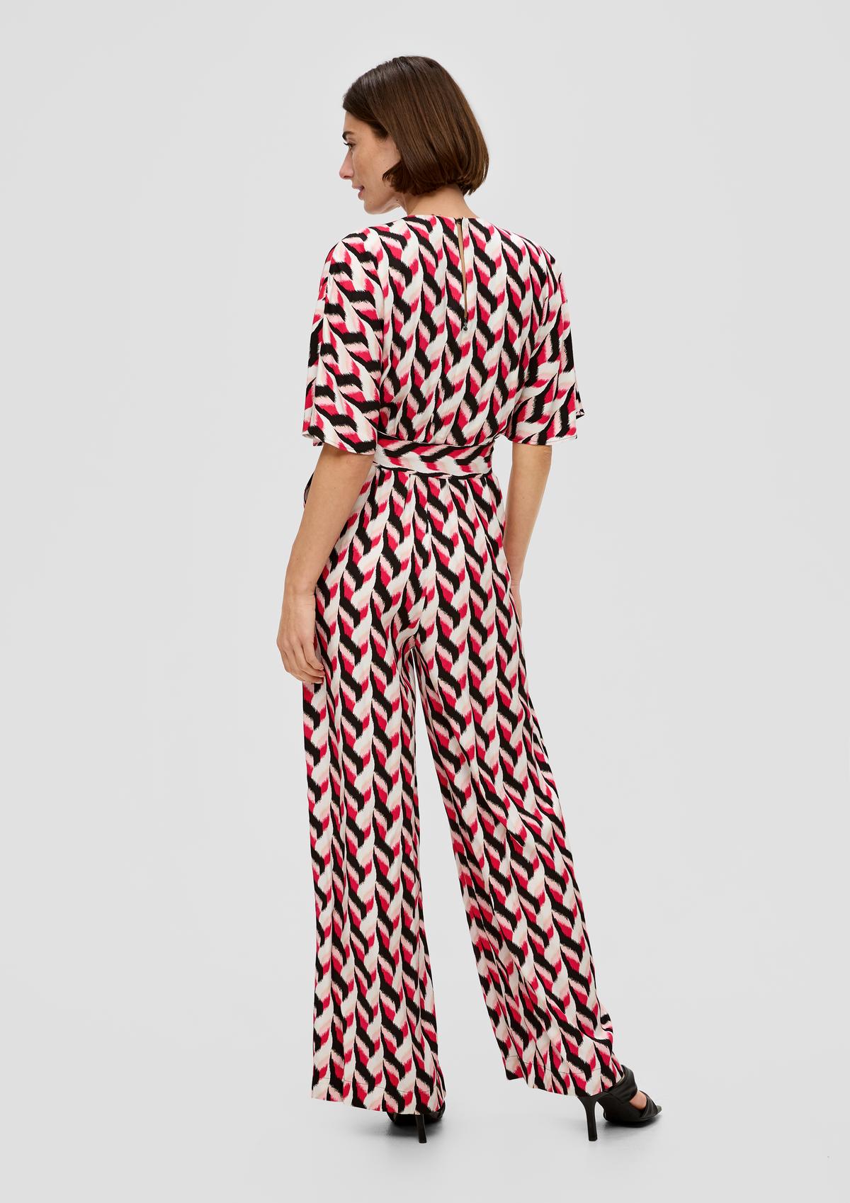 s.Oliver Jumpsuit with a tie detail