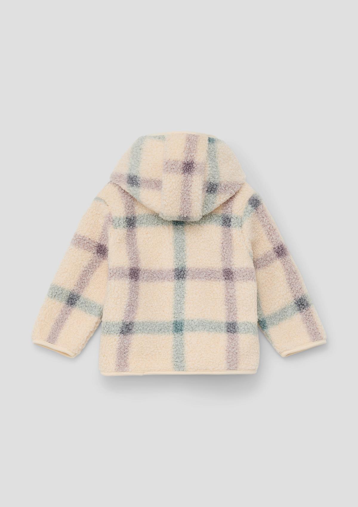 s.Oliver Jacket with a check pattern