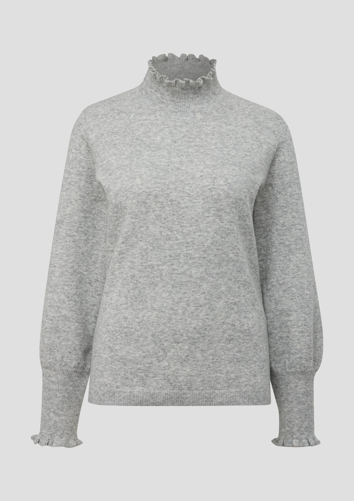 s.Oliver Knitted jumper with gather