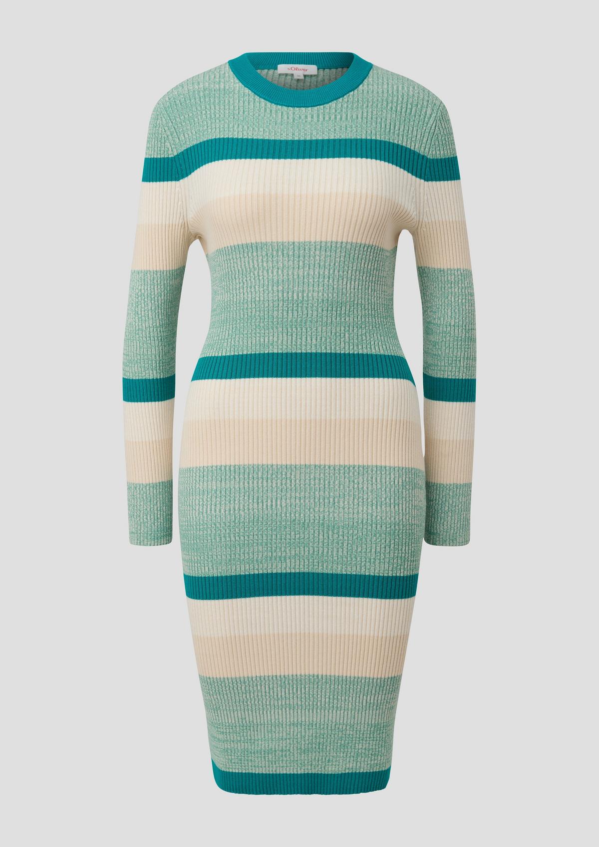s.Oliver Dress with colour blocking