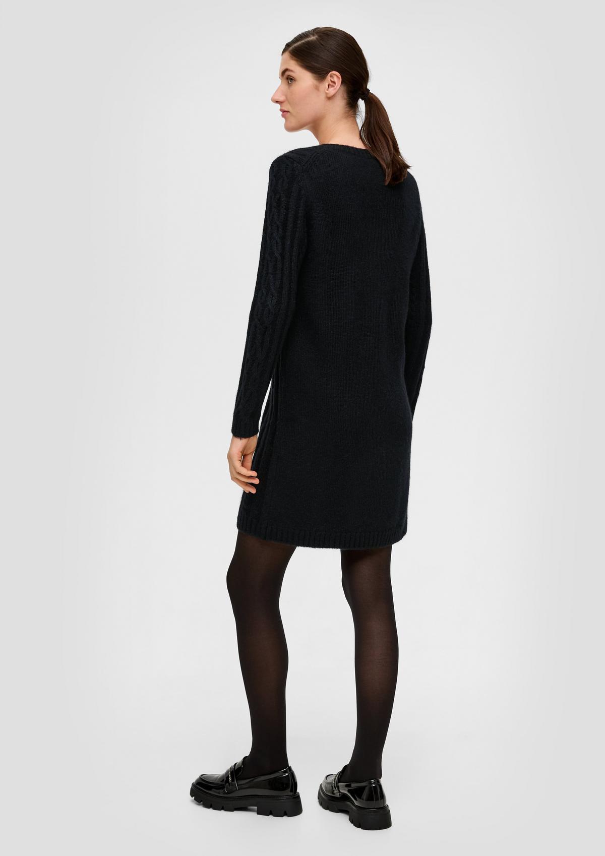 s.Oliver Wool blend knitted dress