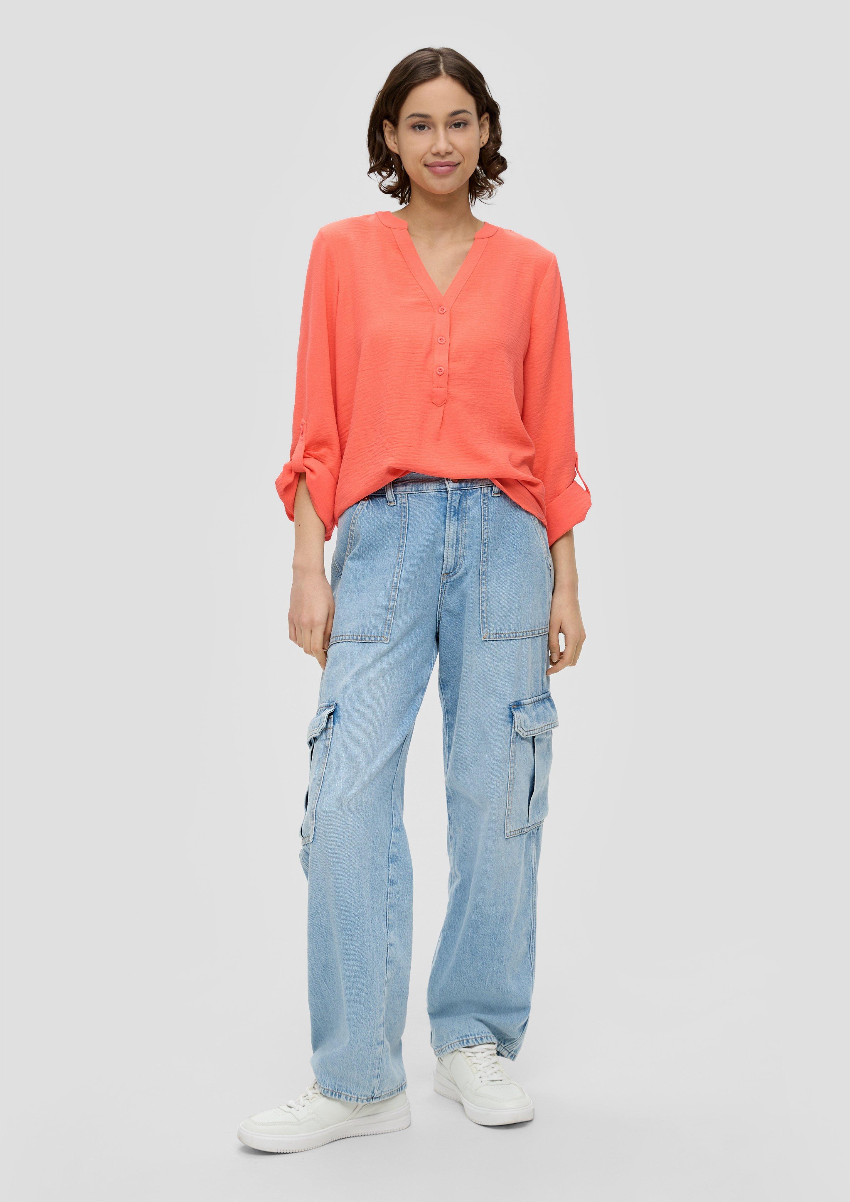 Blouse Femme S.Oliver Rayures Et Libellules - Taille 34/36 - Occasion Très Bon état