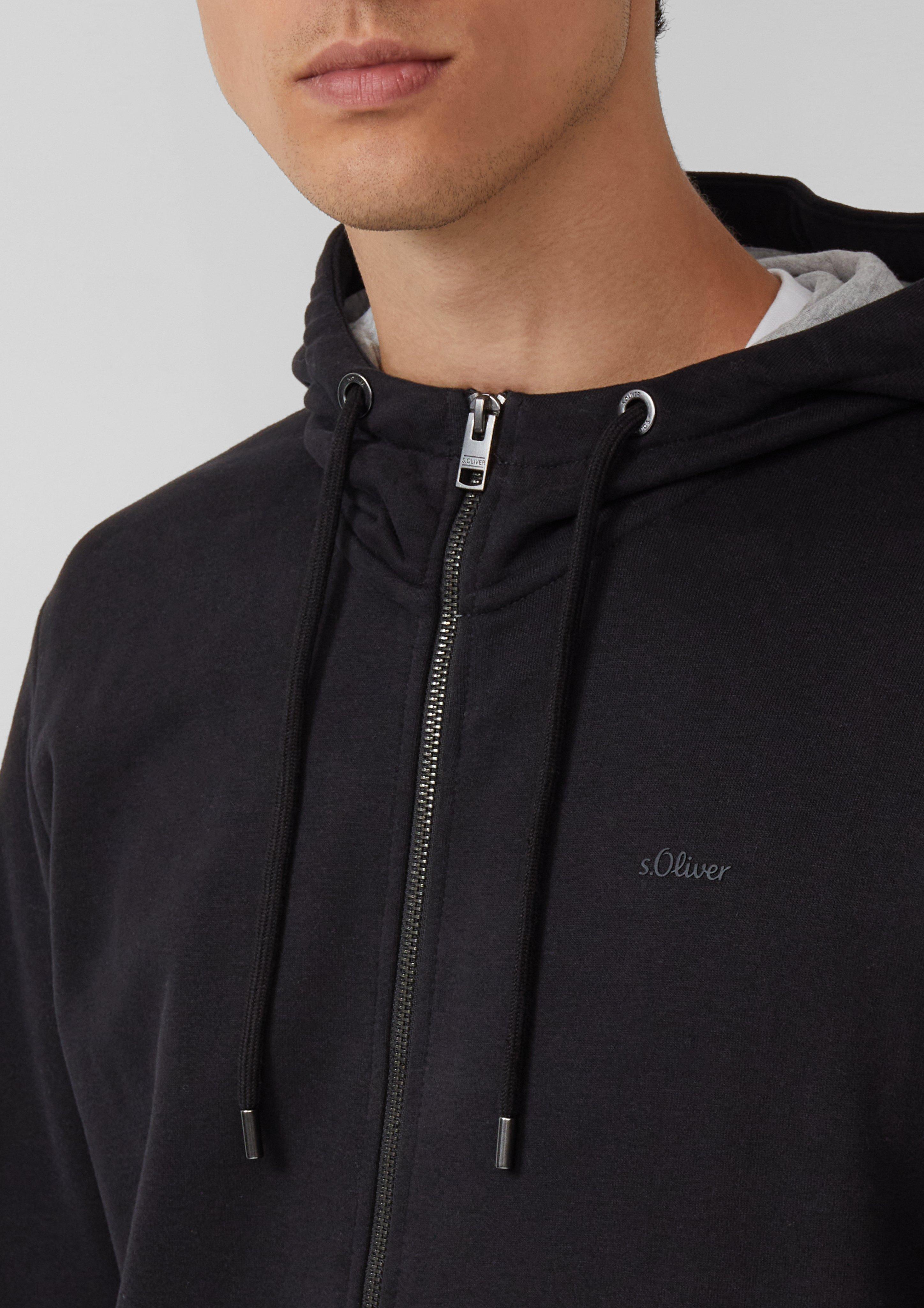 Sweatshirt Jacke in 9999 & 5978