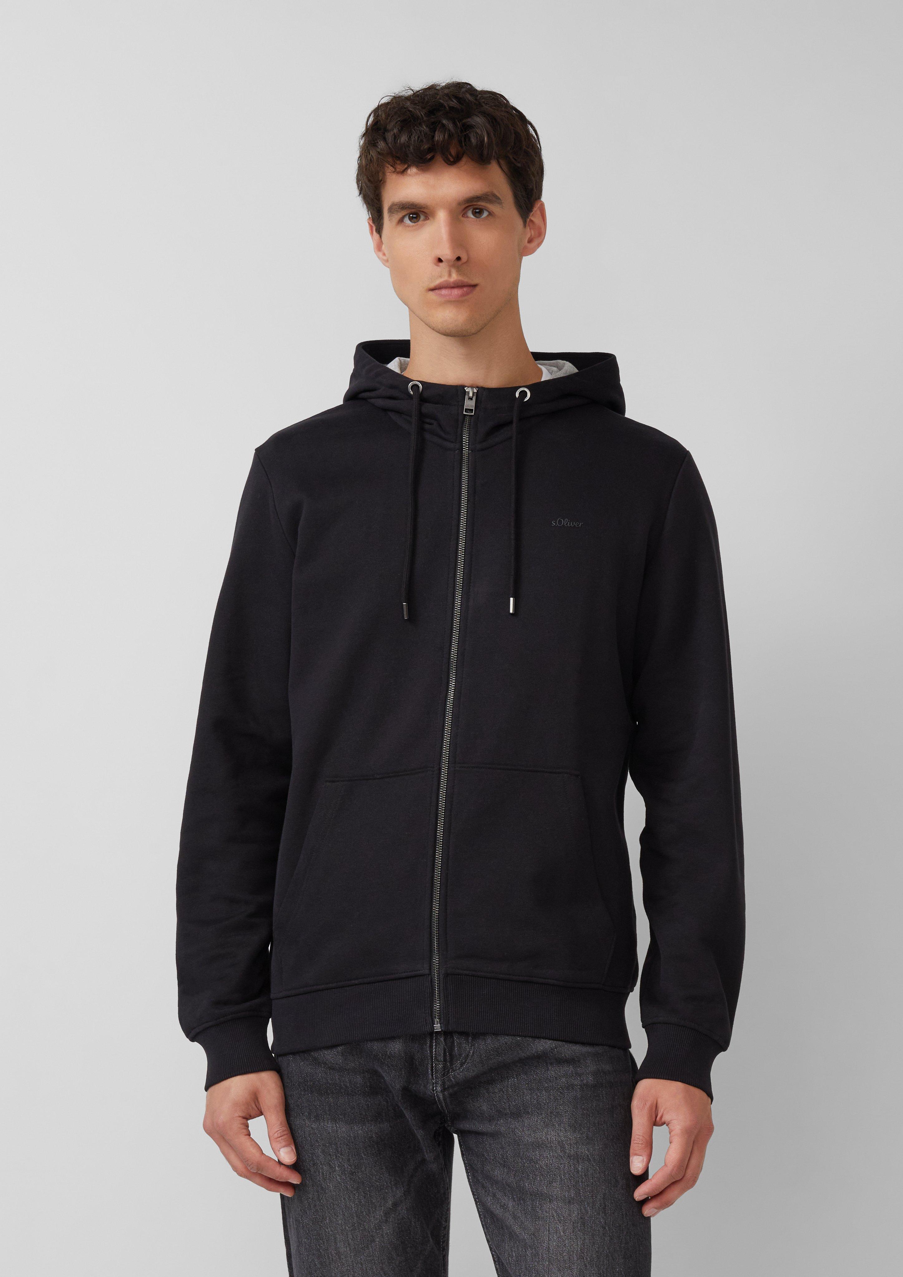 Sweatshirt Jacke in 9999 & 5978