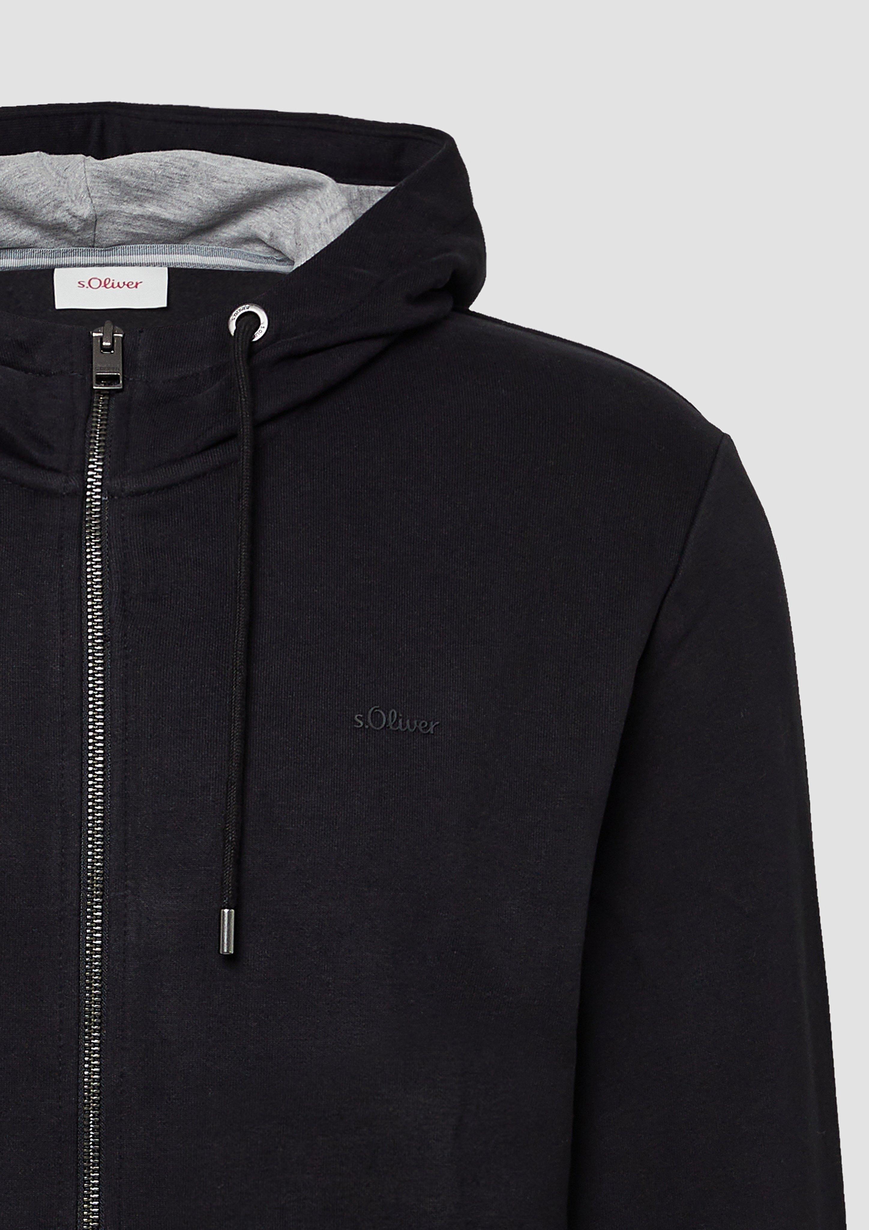 Sweatshirt Jacke in 9999 & 5978