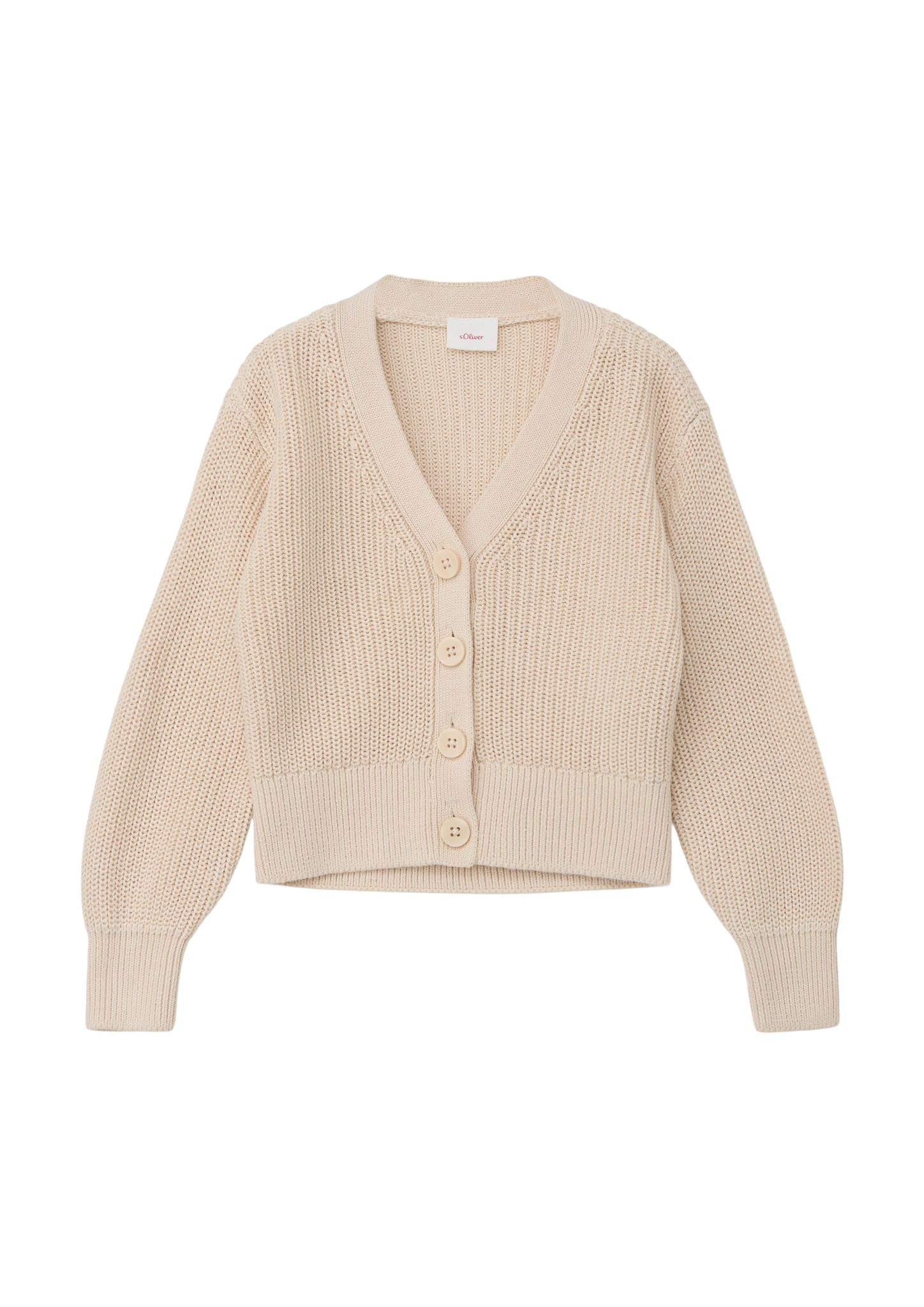 s.Oliver - Cardigan im Loose Fit, Kinder, Beige