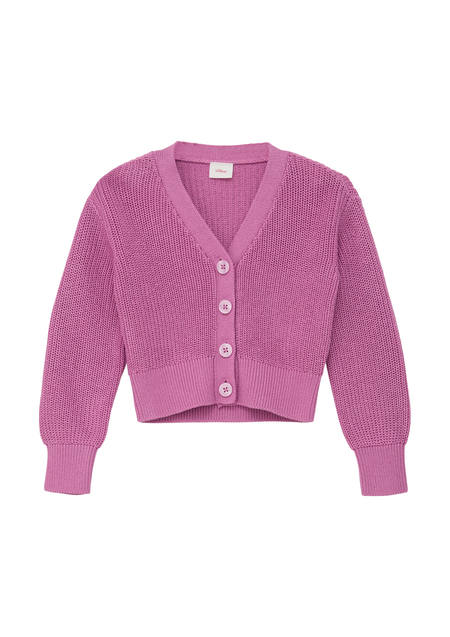 s.Oliver - Cardigan im Loose Fit, Kinder, Rosa