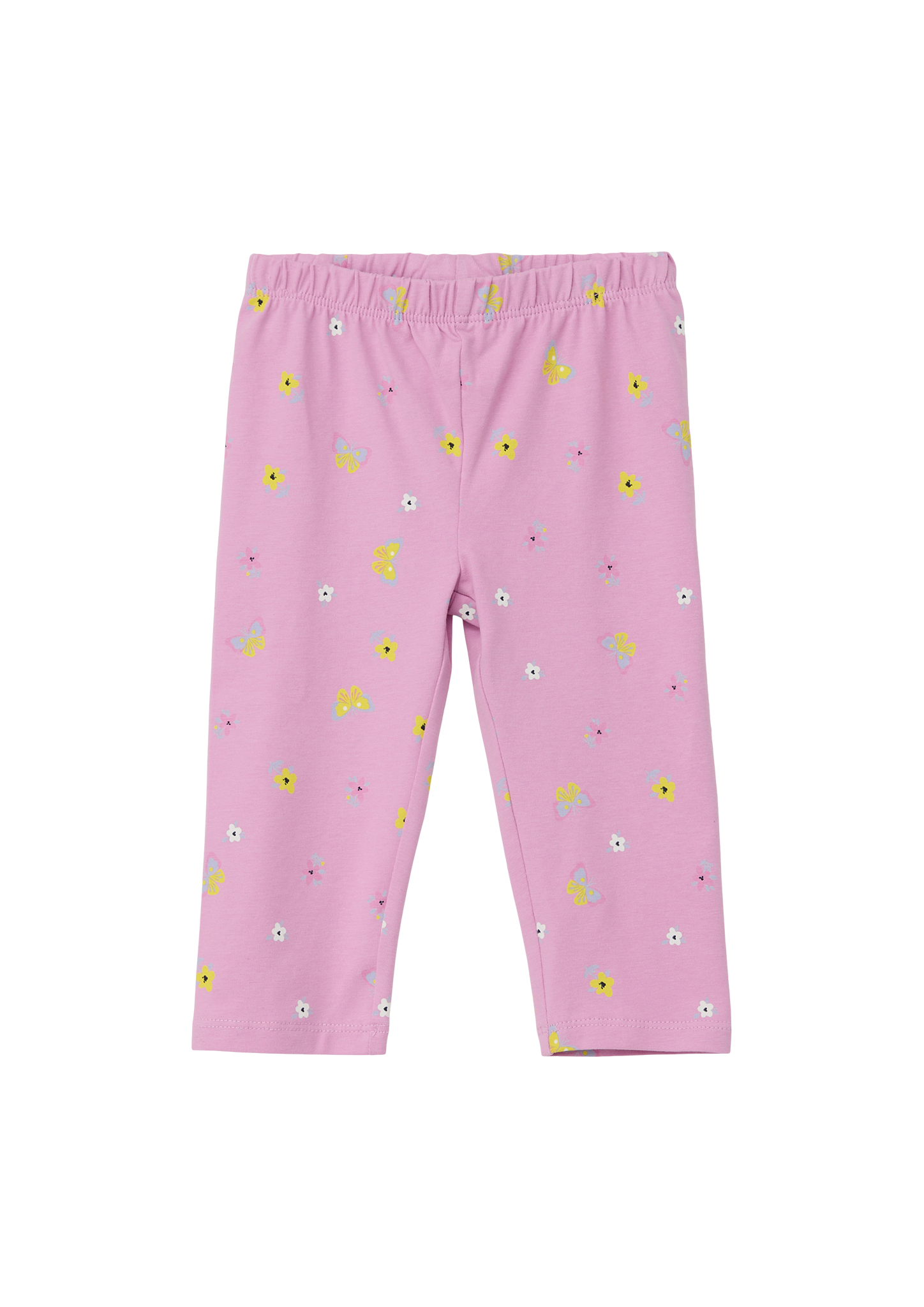 Thumbnail - s.Oliver - Capri-Leggings mit All-over-Print, Kinder, Rosa