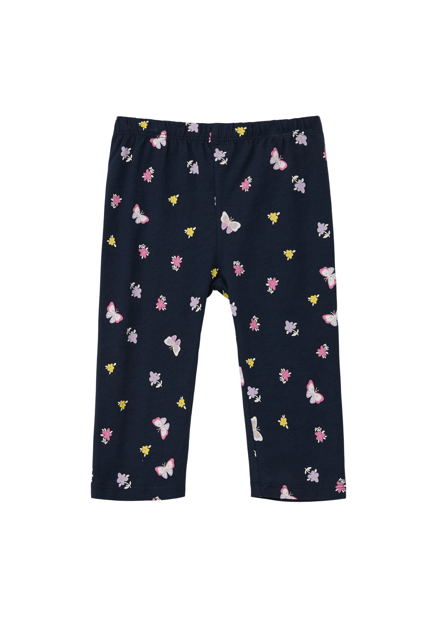 s.Oliver - Capri-Leggings mit All-over-Print, Kinder, blau