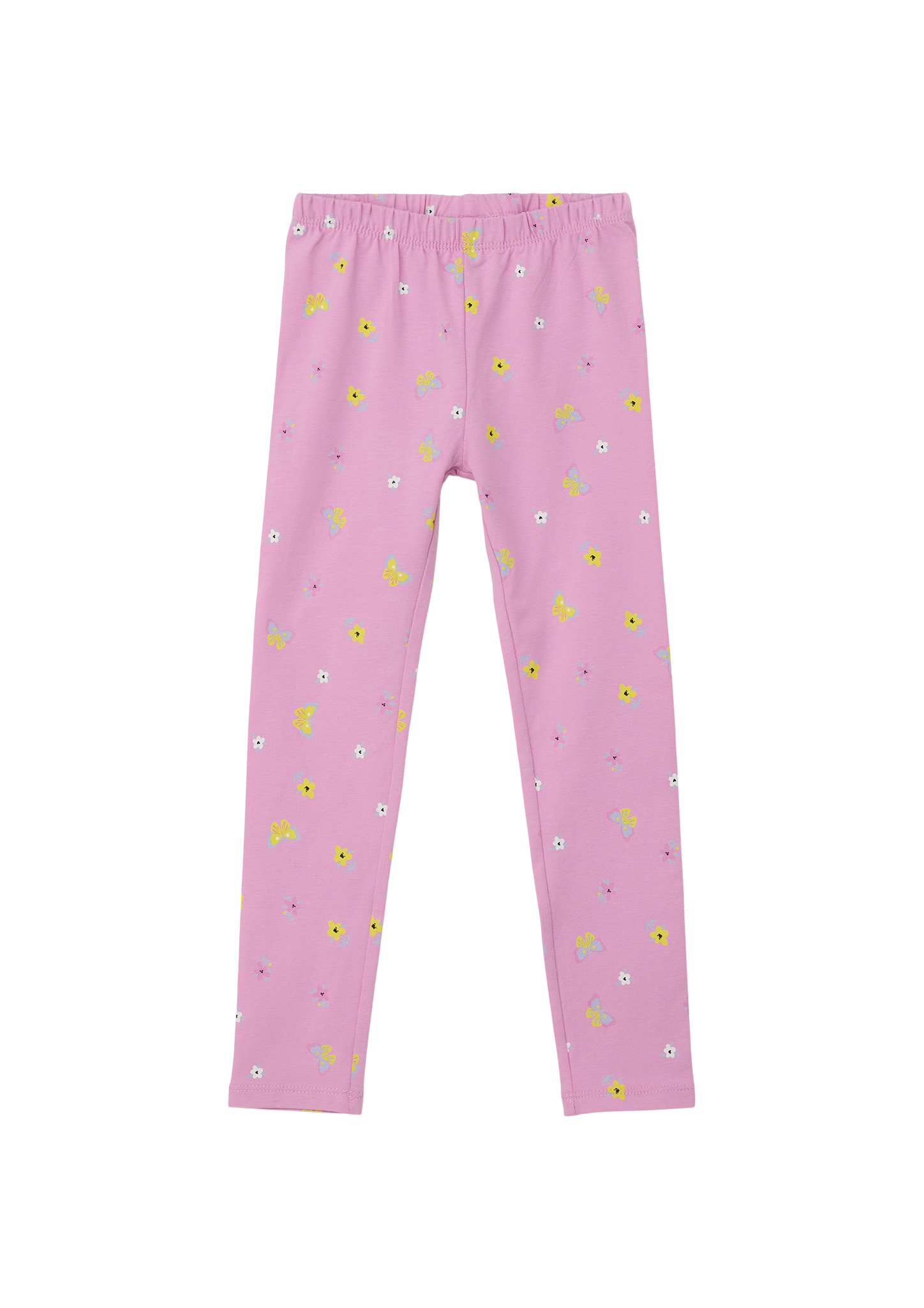 s.Oliver - Leggings mit All-over-Print, Kinder, Rosa