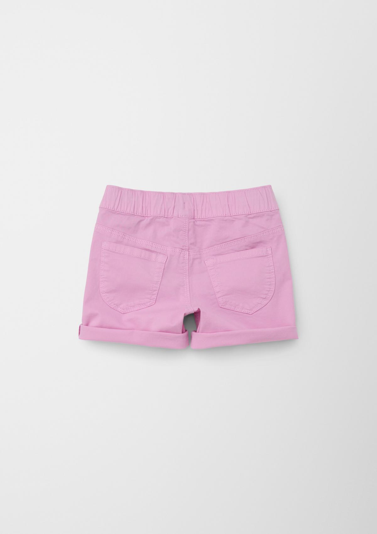 s.Oliver Twill shorts made of stretch cotton