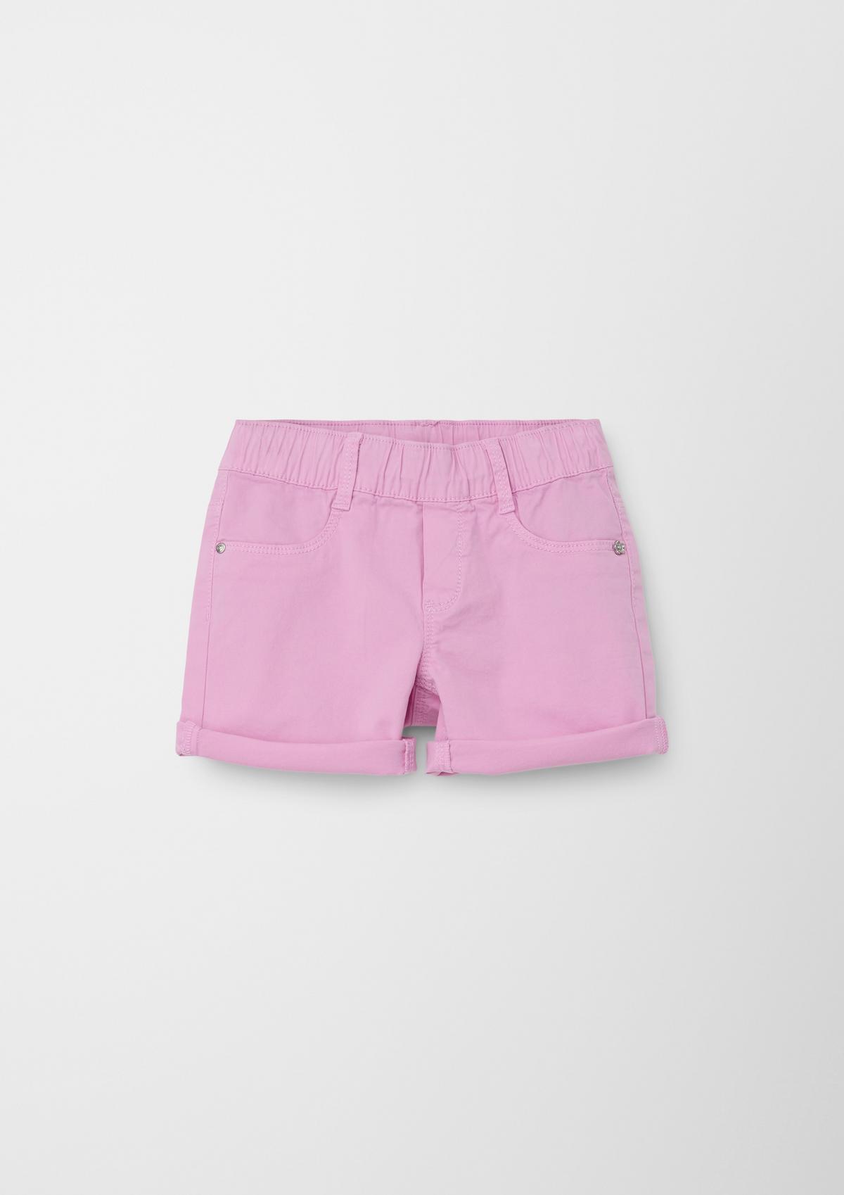 s.Oliver Twill shorts made of stretch cotton