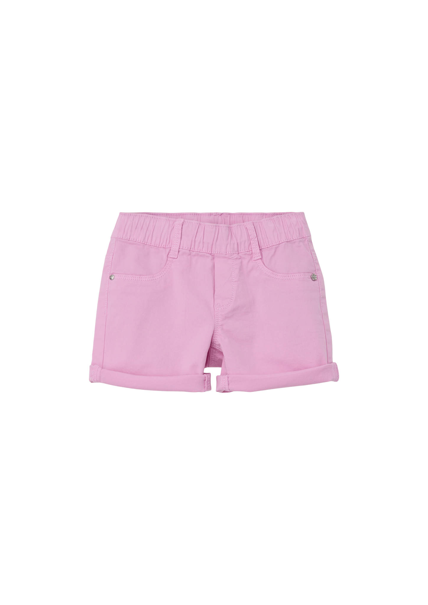 s.Oliver - Twillshorts aus Baumwollstretch, Kinder, Rosa