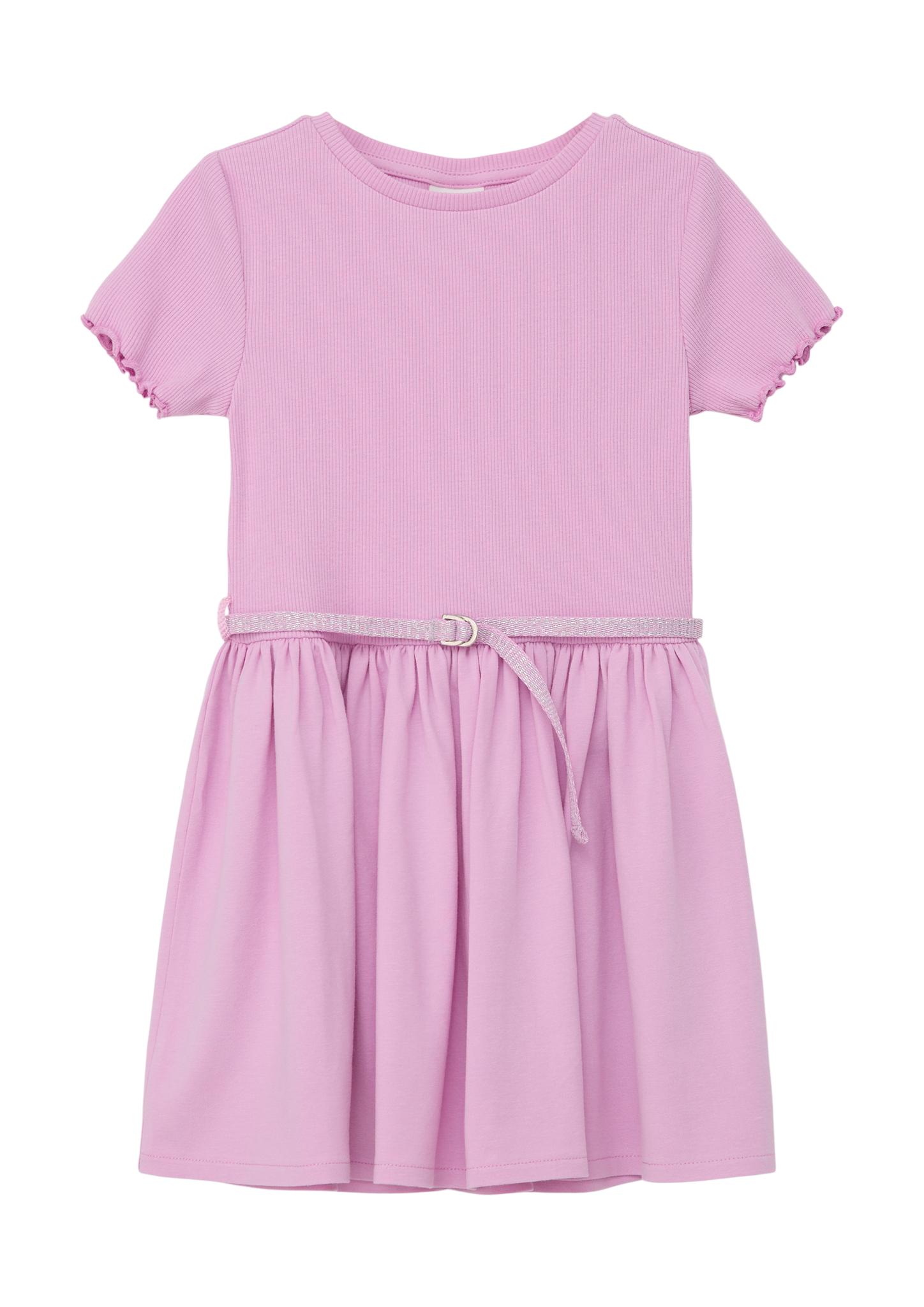 s.Oliver - Kleid mit abnehmbaren Glitzergürtel, Kinder, Rosa