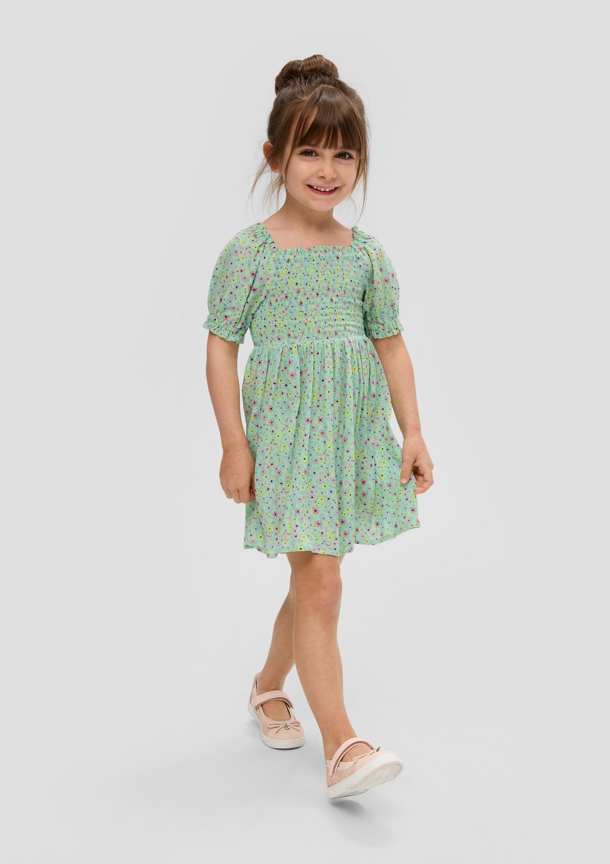s.Oliver Dress with smocked detail