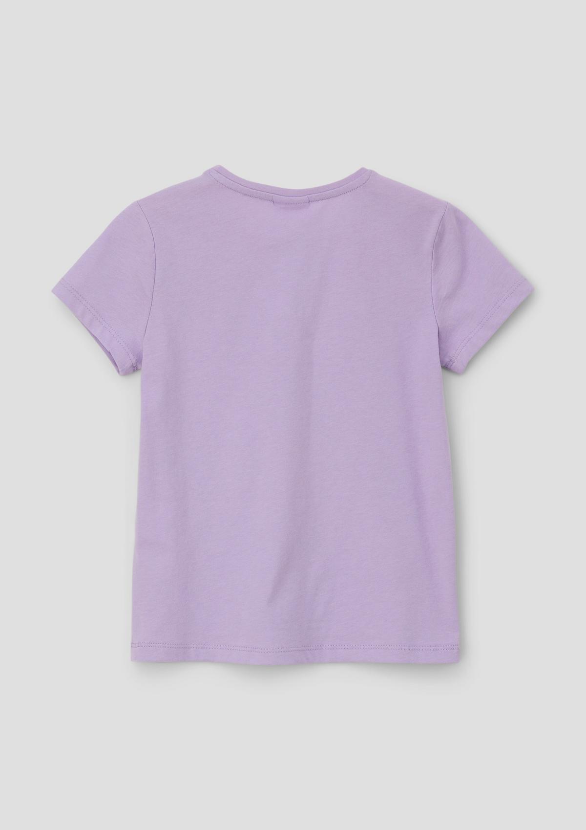 s.Oliver Loose-fitting T-shirt with a front print
