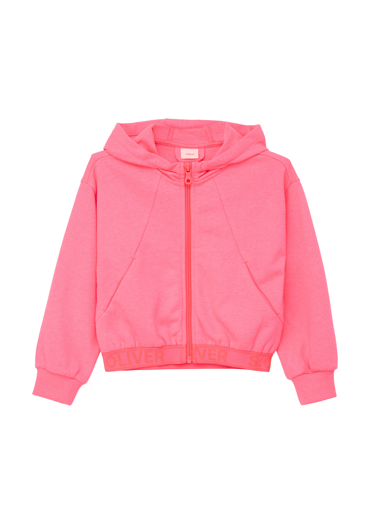 s.Oliver - Sweatjacke mit Kapuze, Kinder, Rosa