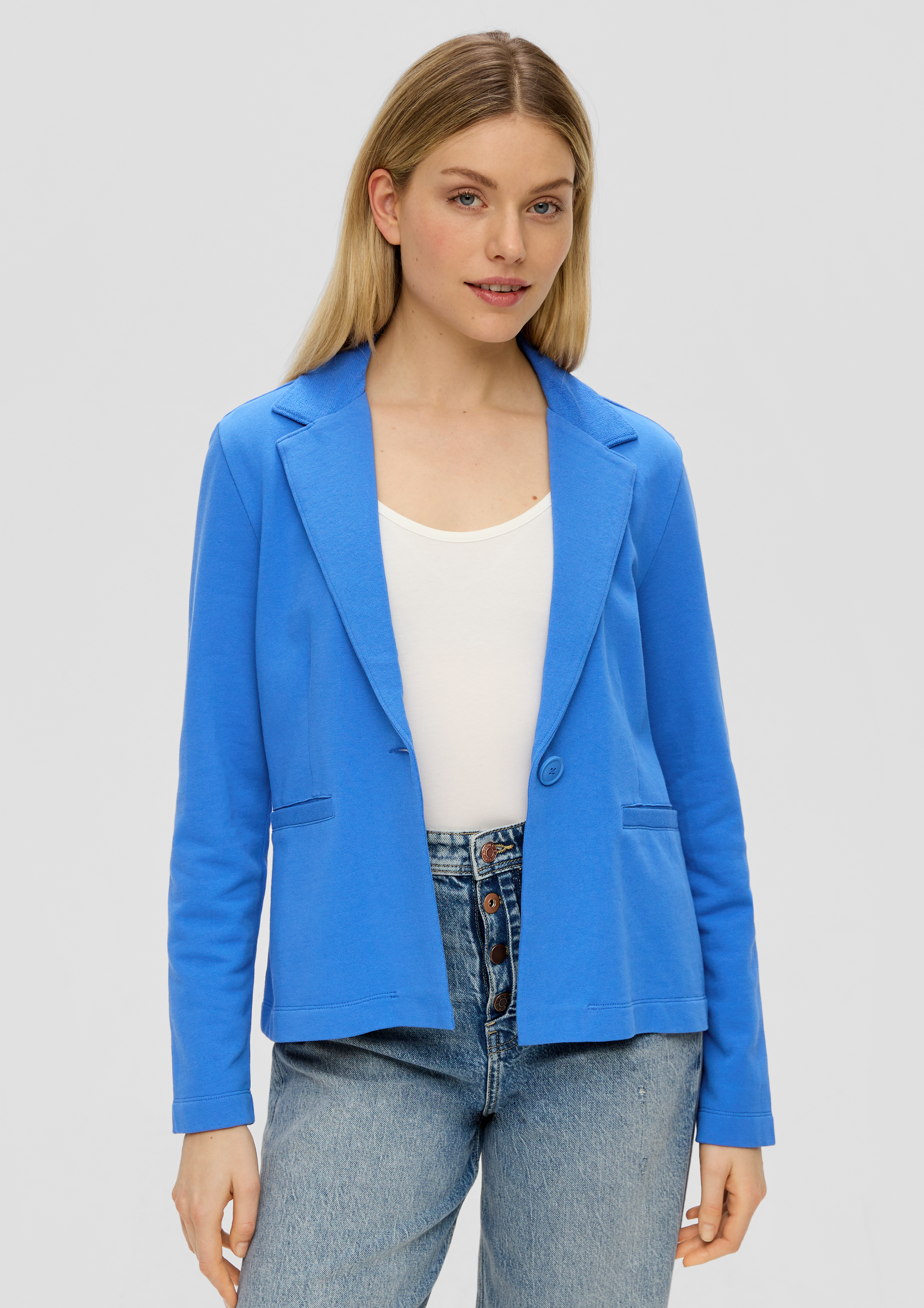 S.Oliver Blazer aus Sweat