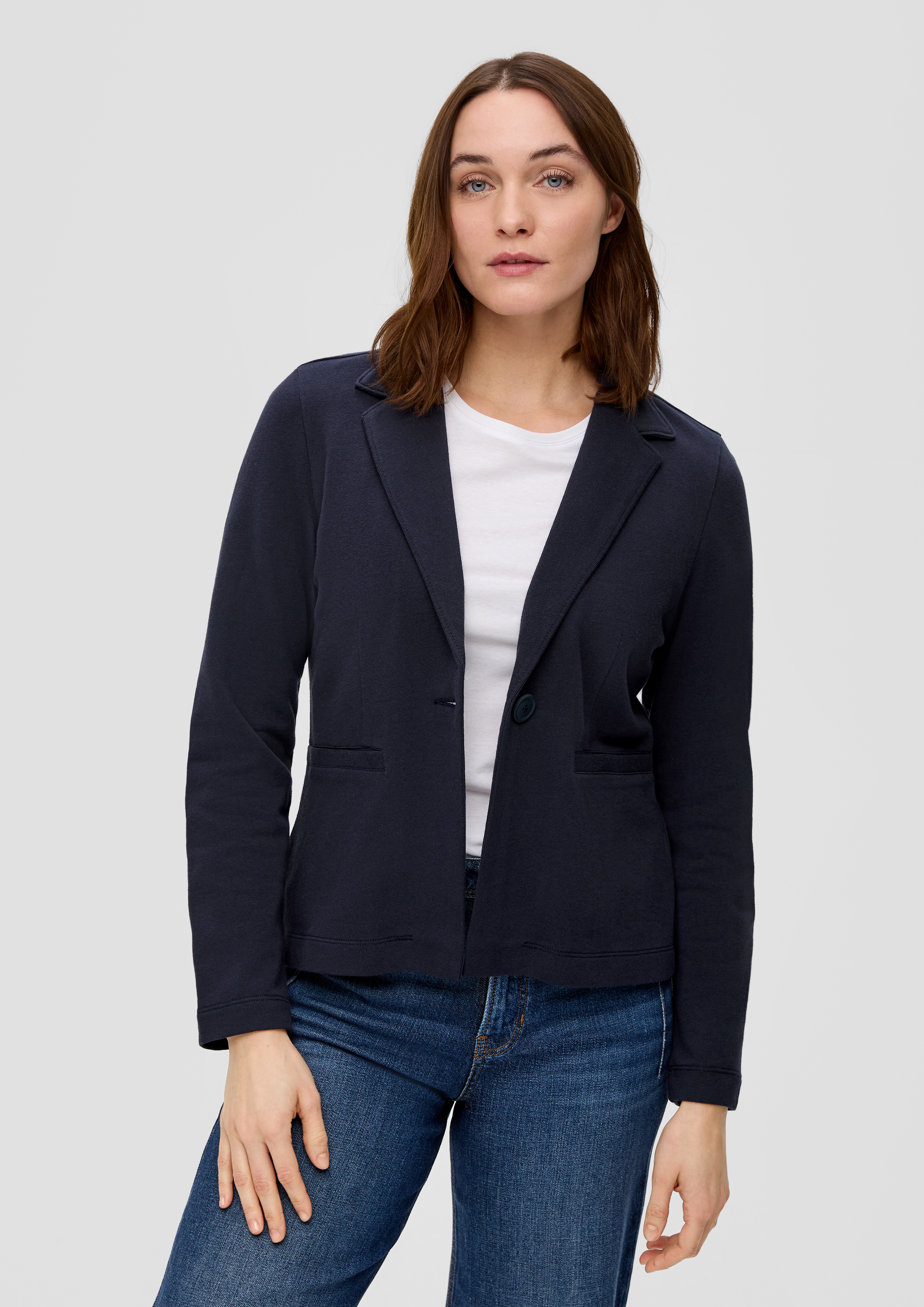 S.Oliver Blazer aus Sweat