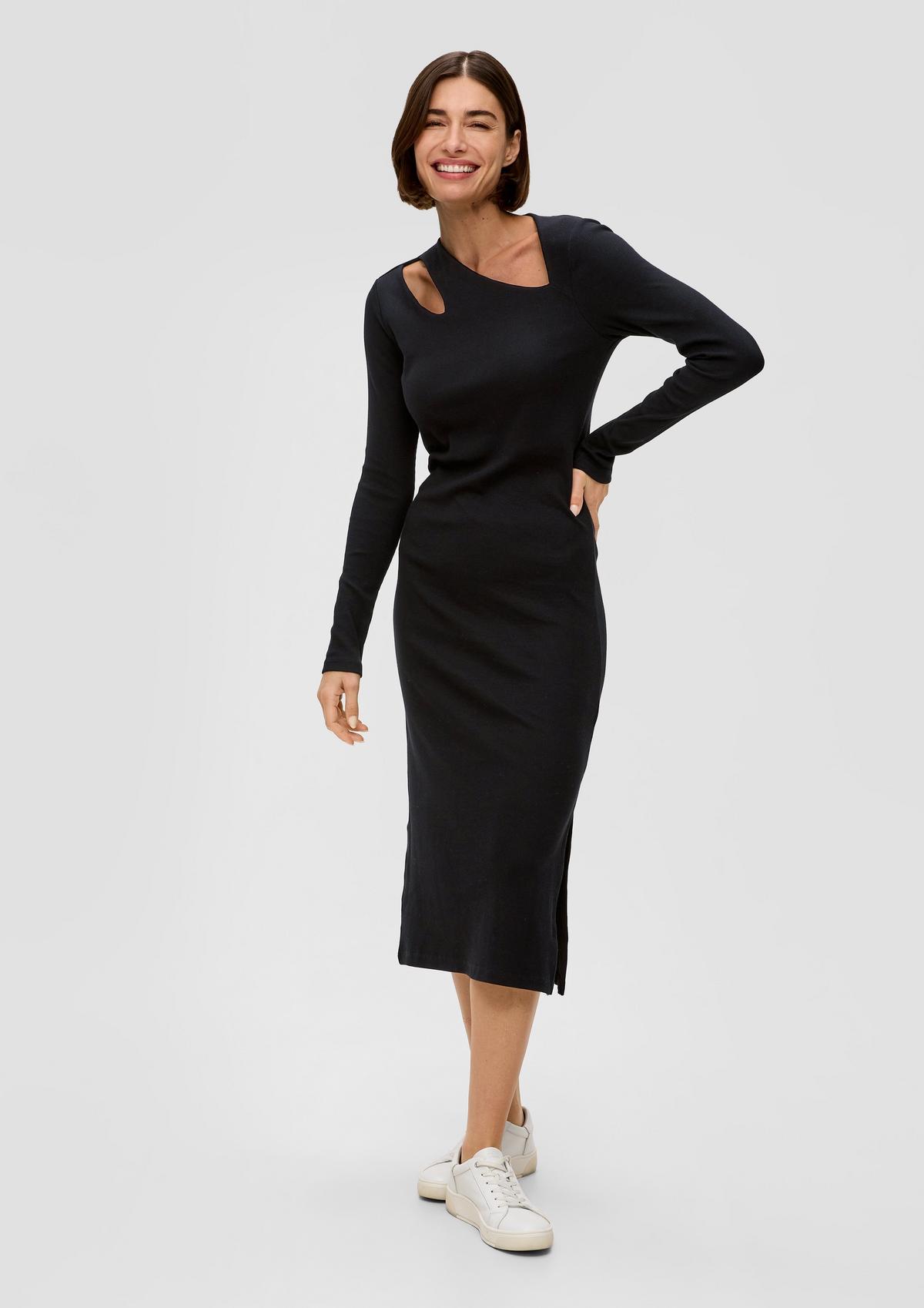 s.Oliver Dress with cut-out details