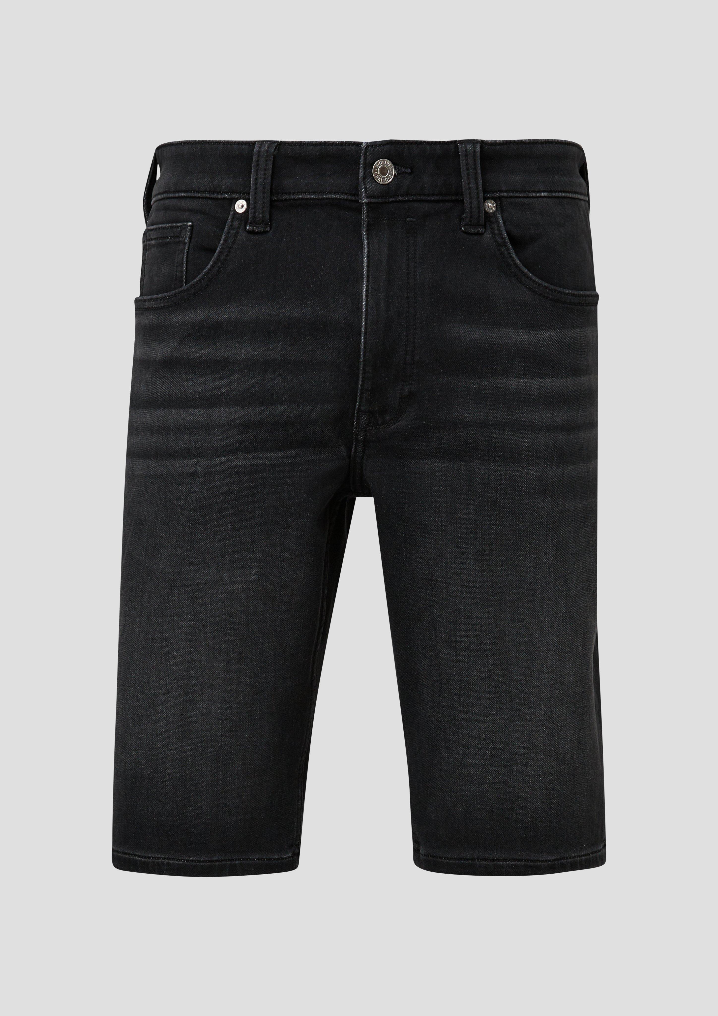 s.Oliver - Bermuda-Jeans / Regular Fit / Mid Rise / Straight Leg, Herren, grau