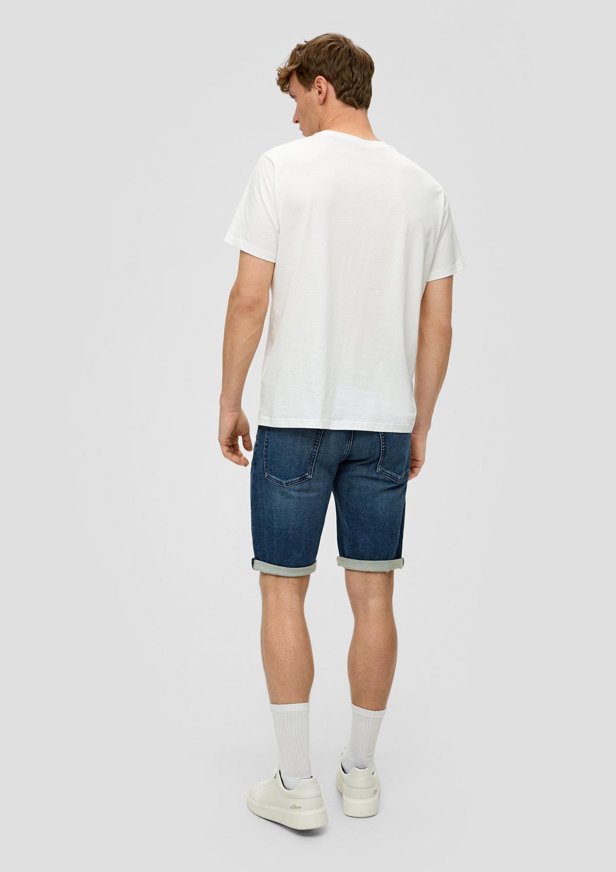s.Oliver Bermuda Jeans Mauro / Regular Fit / Mid Rise / Straight Leg