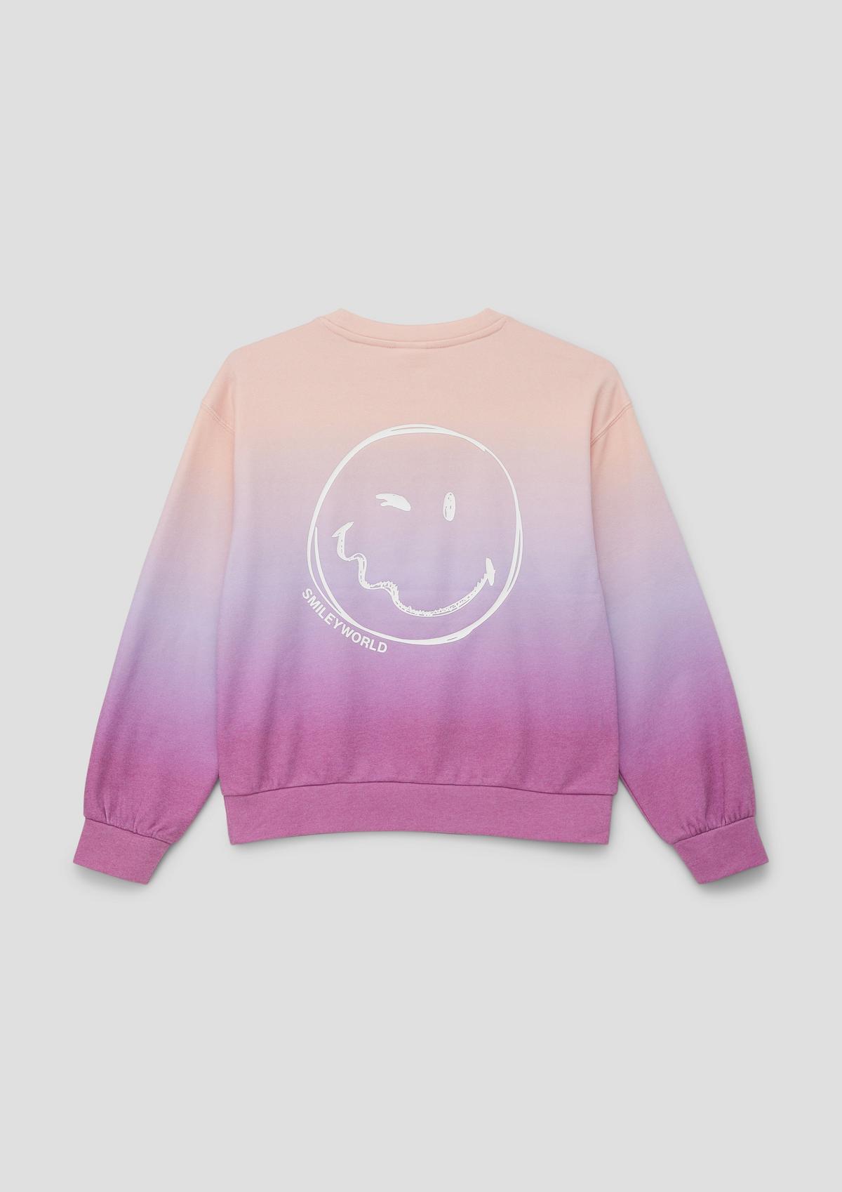 s.Oliver Cotton blend Smiley® sweatshirt