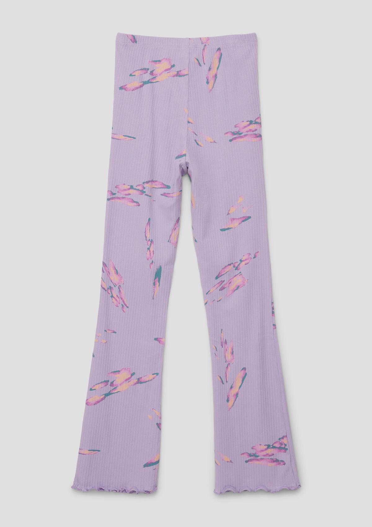 s.Oliver Skinny fit: Leggings with an all-over print