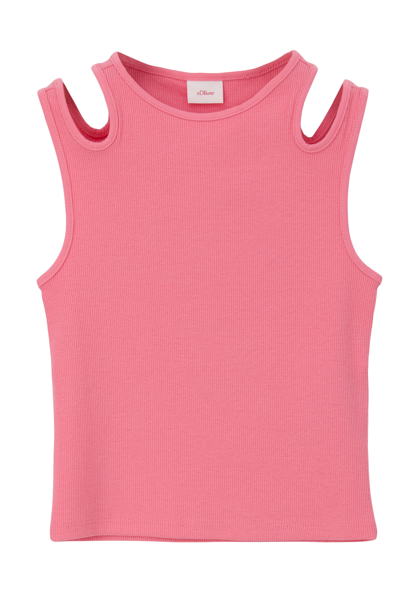 s.Oliver - Tank Top mit Schulter-Cut-out, Mädchen, Rosa