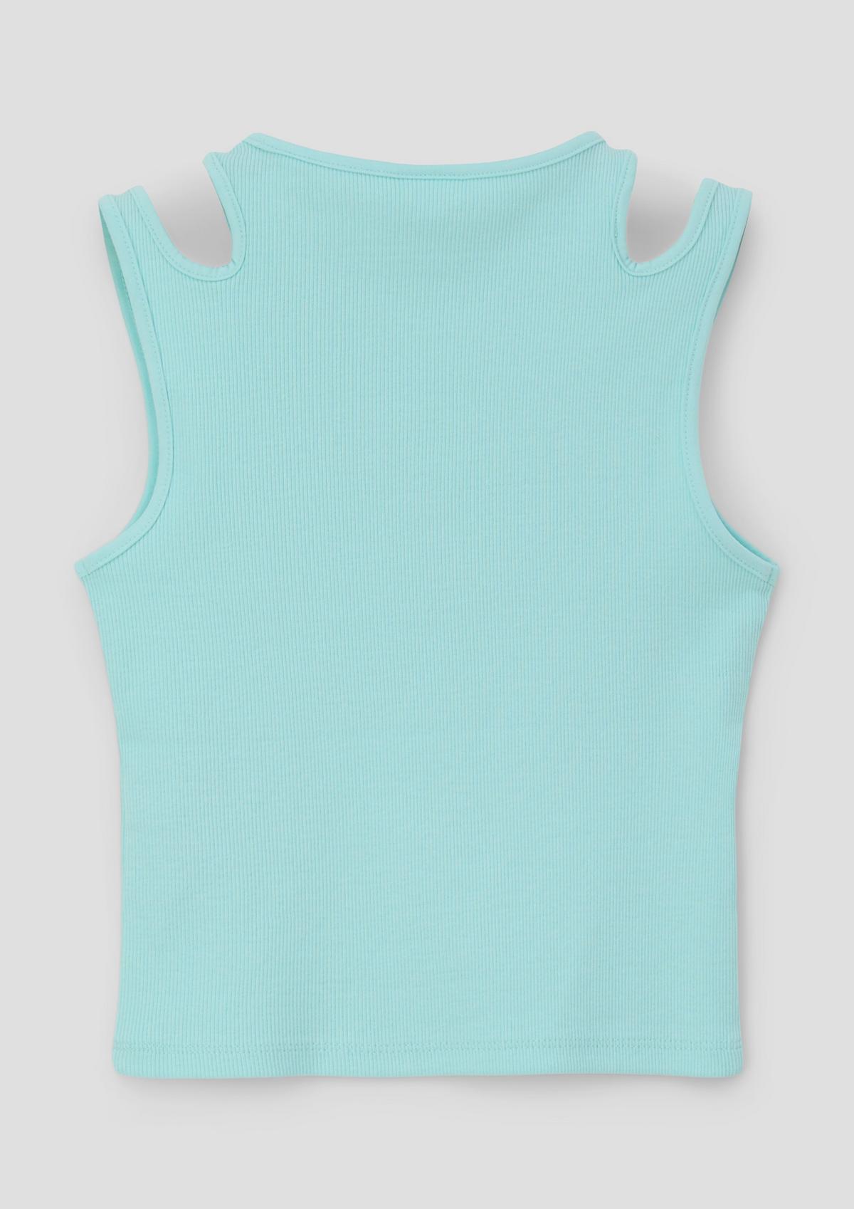 s.Oliver Tank Top mit Schulter-Cut-out
