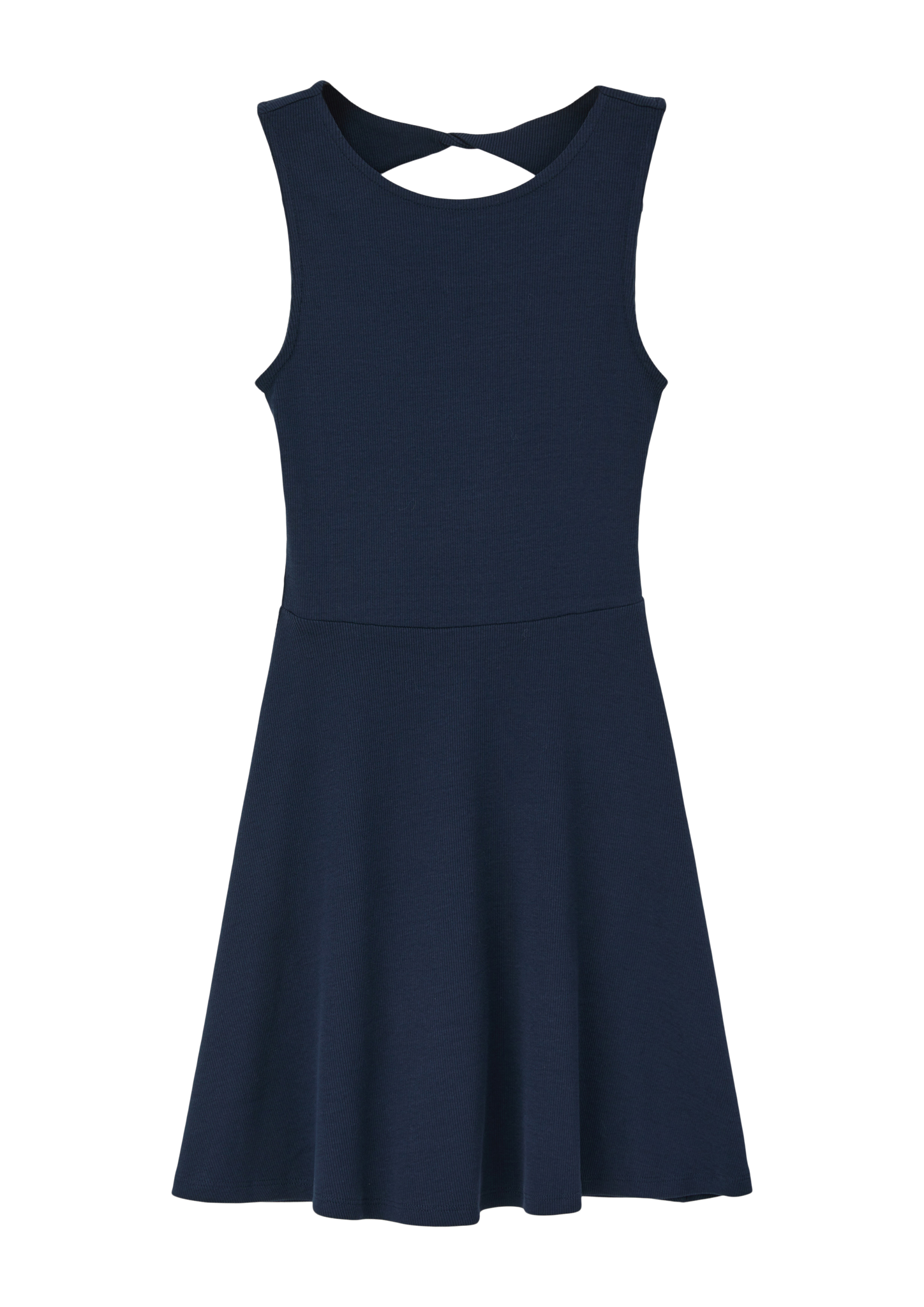 s.Oliver - Skaterkleid mit Rückenausschnitt, Mädchen, blau