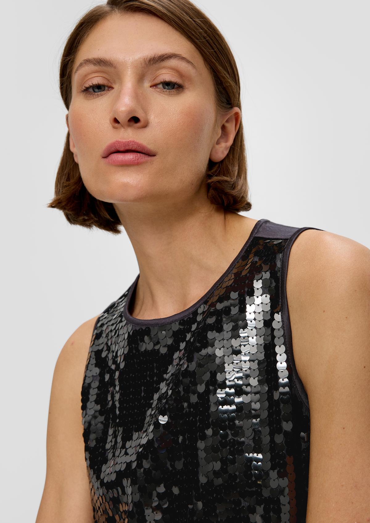 s.Oliver Blouse with sequins