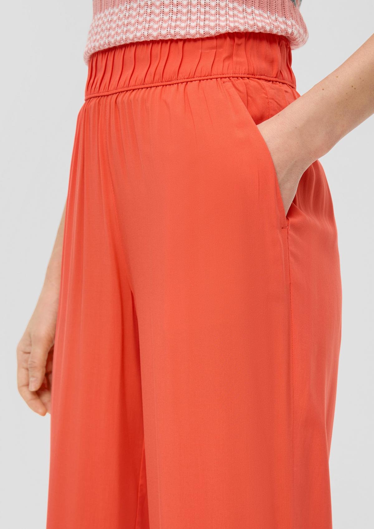 s.Oliver Relaxed fit: viscose culottes