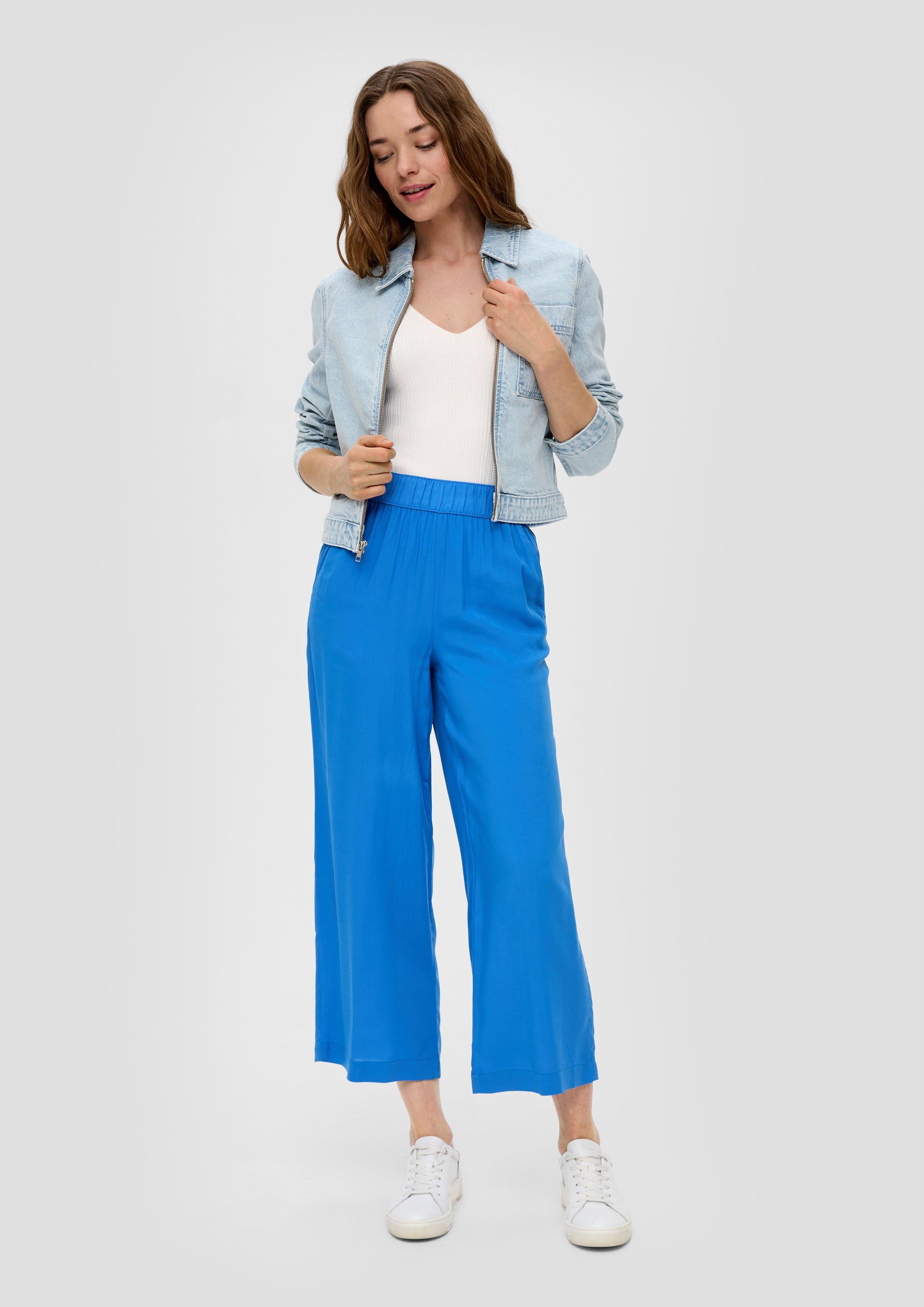 S.Oliver Relaxed: Culotte aus Viskose