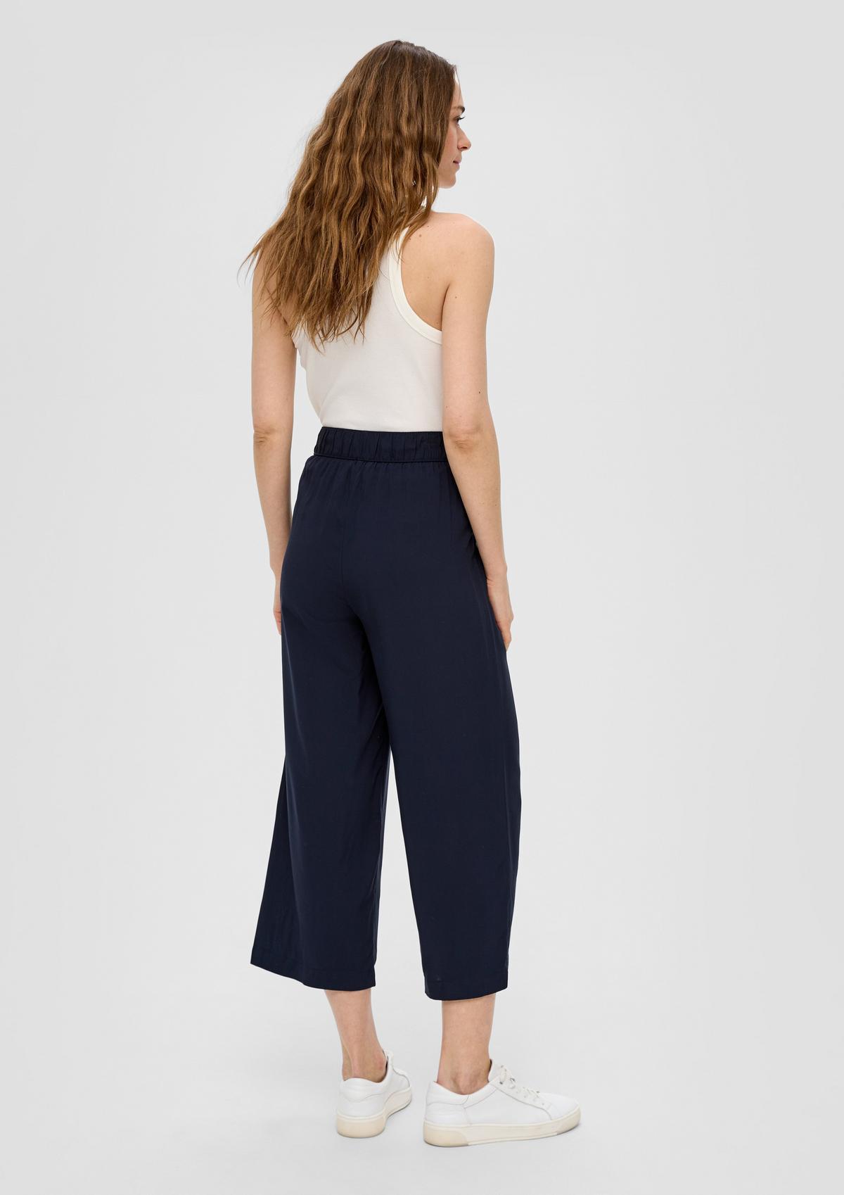 s.Oliver Relaxed: Culotte aus Viskose