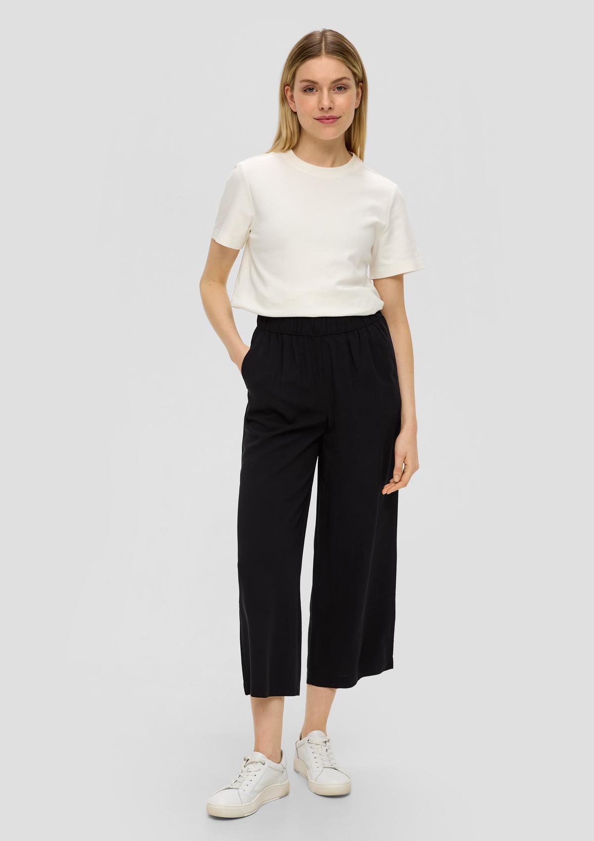 s.Oliver Relaxed: culotte van viscose