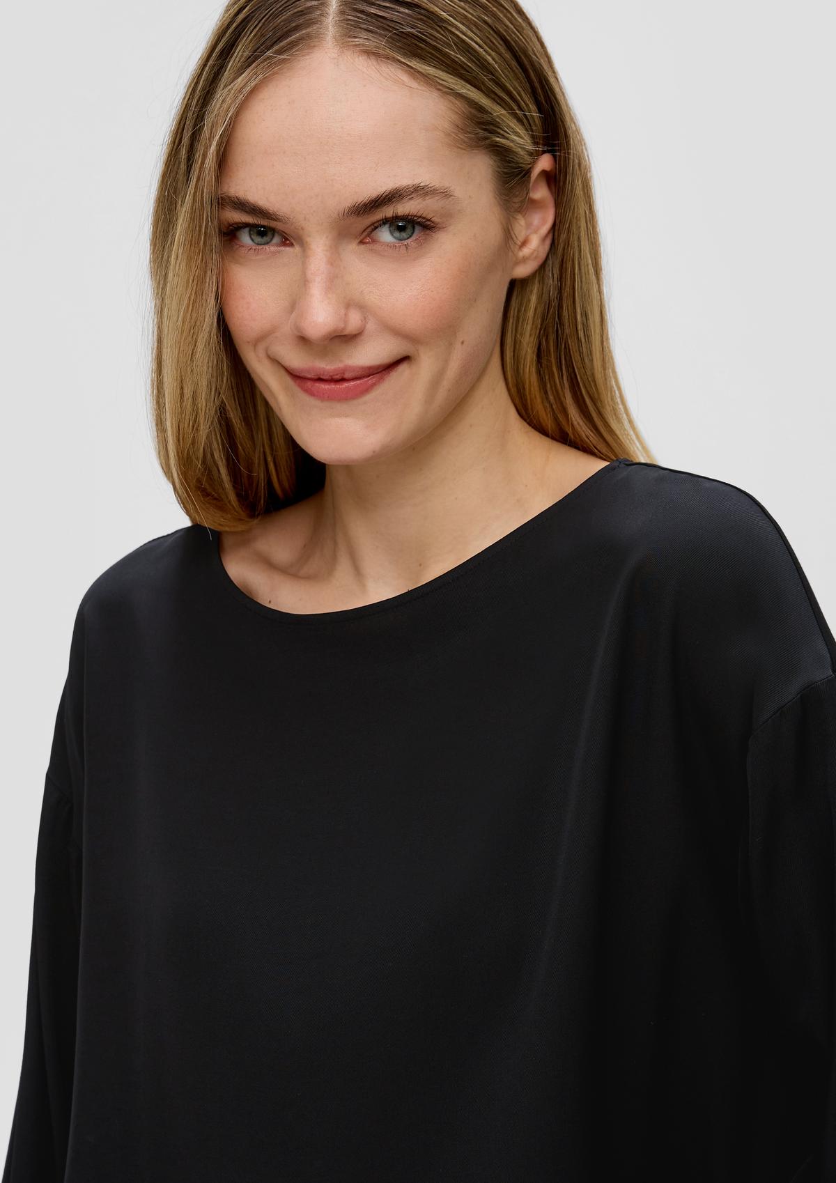 s.Oliver Loose-fitting blouse with 3/4-length sleeves