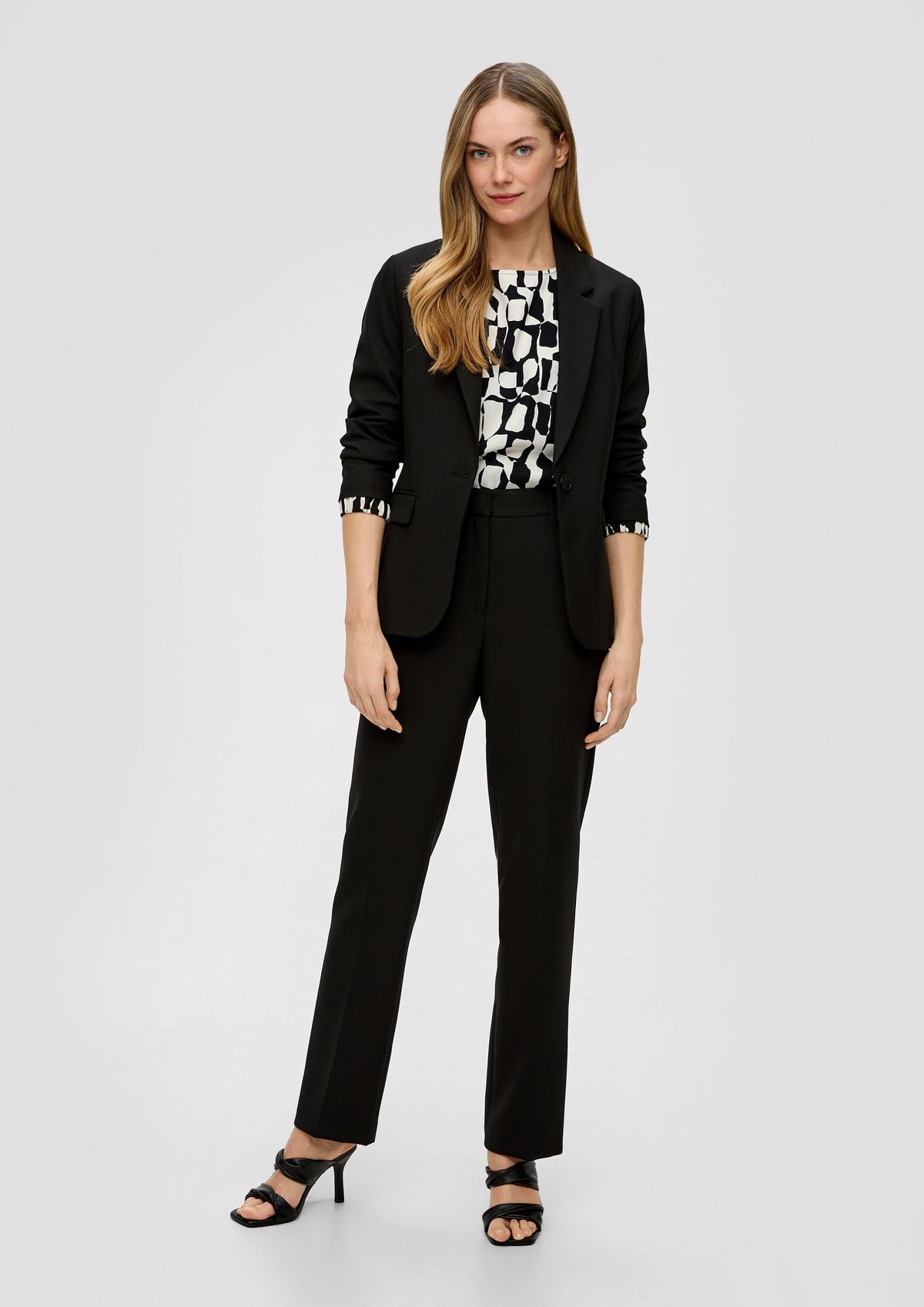 s.Oliver Loose-fitting blouse with 3/4-length sleeves