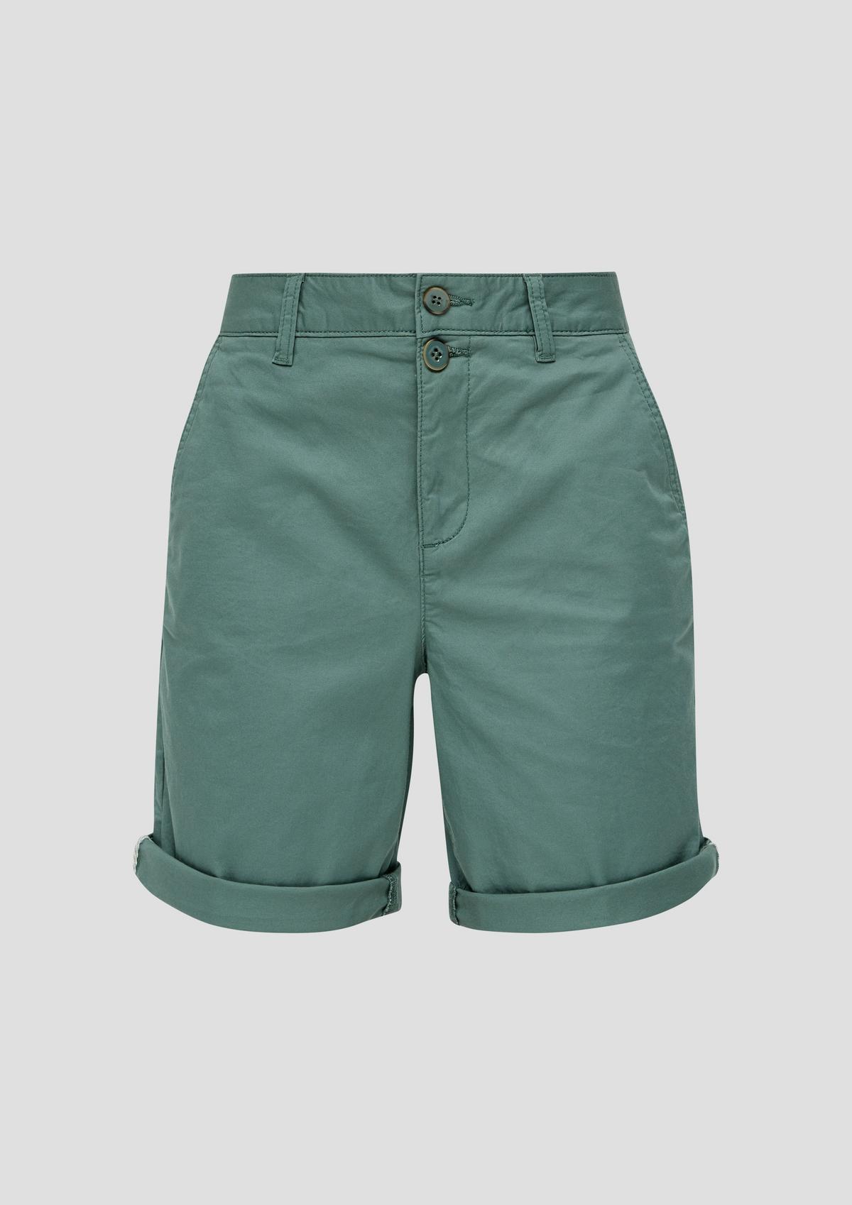 s.Oliver Regular: Shorts aus Baumwollstretch