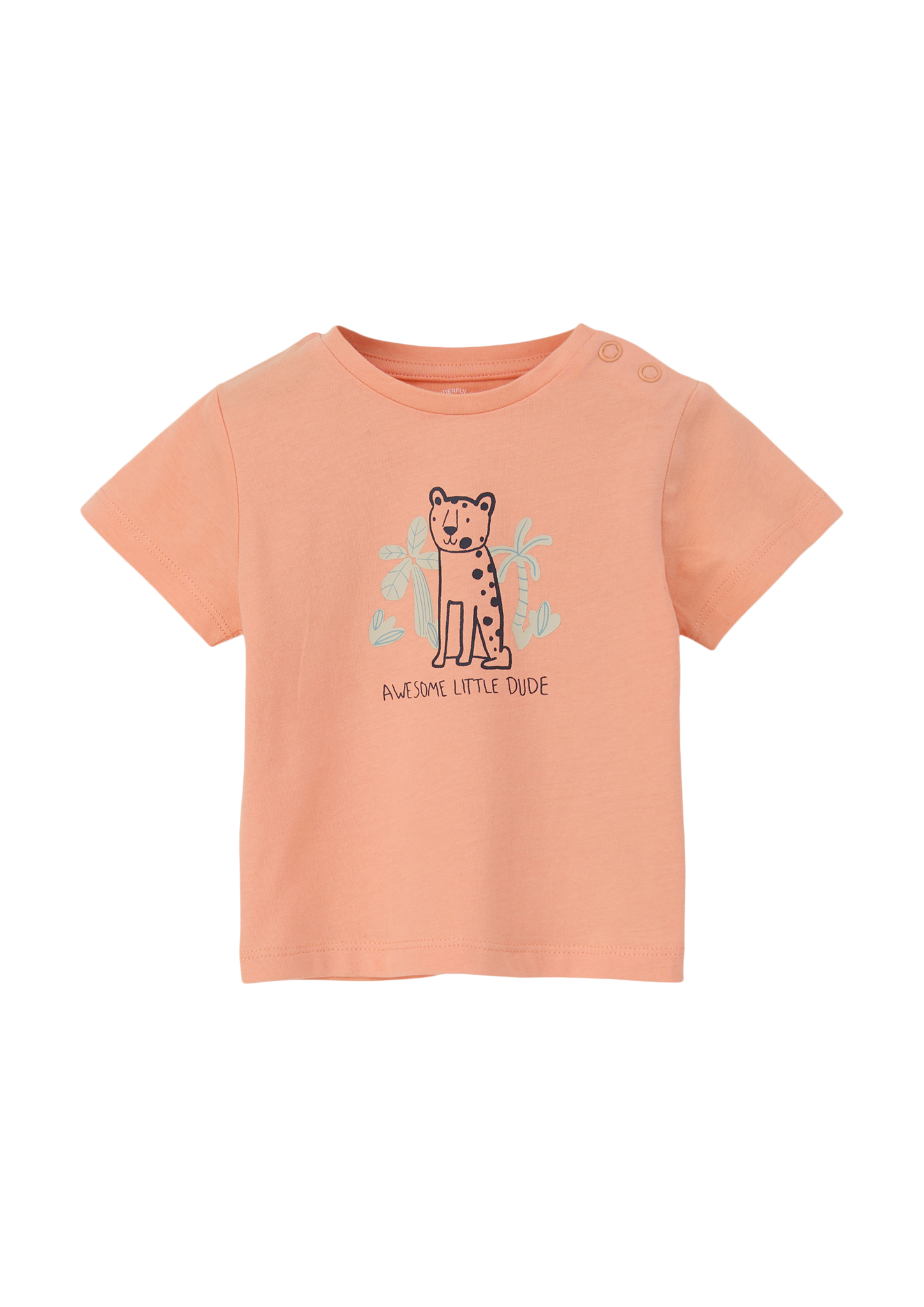 s.Oliver - T-Shirt mit Frontprint, Babys, Orange