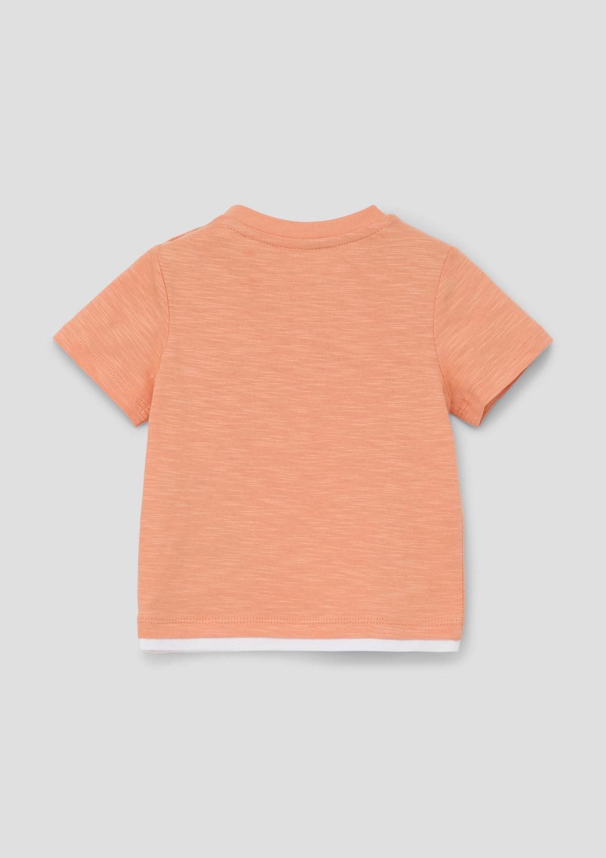 s.Oliver T-shirt with layer detail