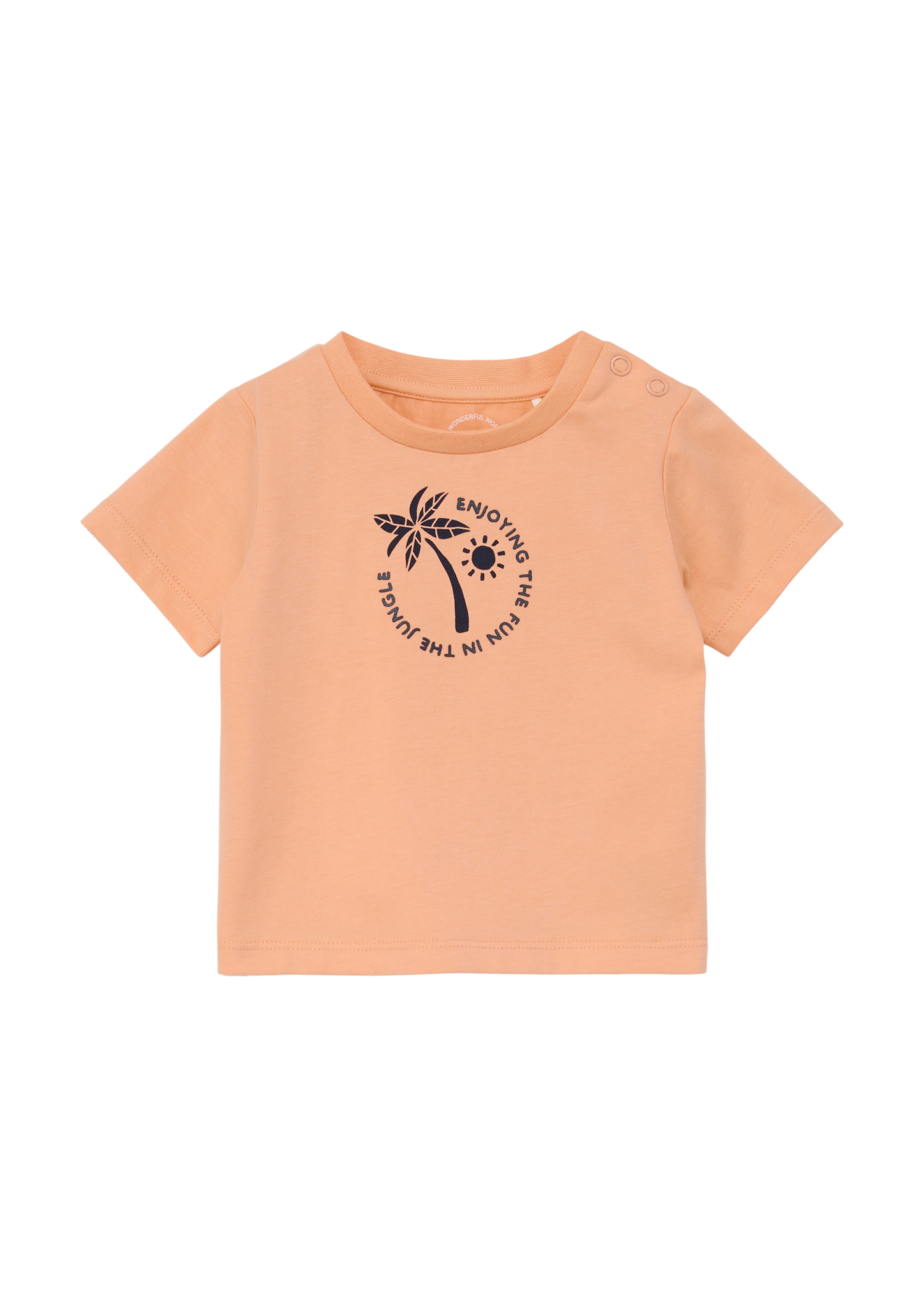 s.Oliver - T-Shirt mit Frontprint, Babys, Orange