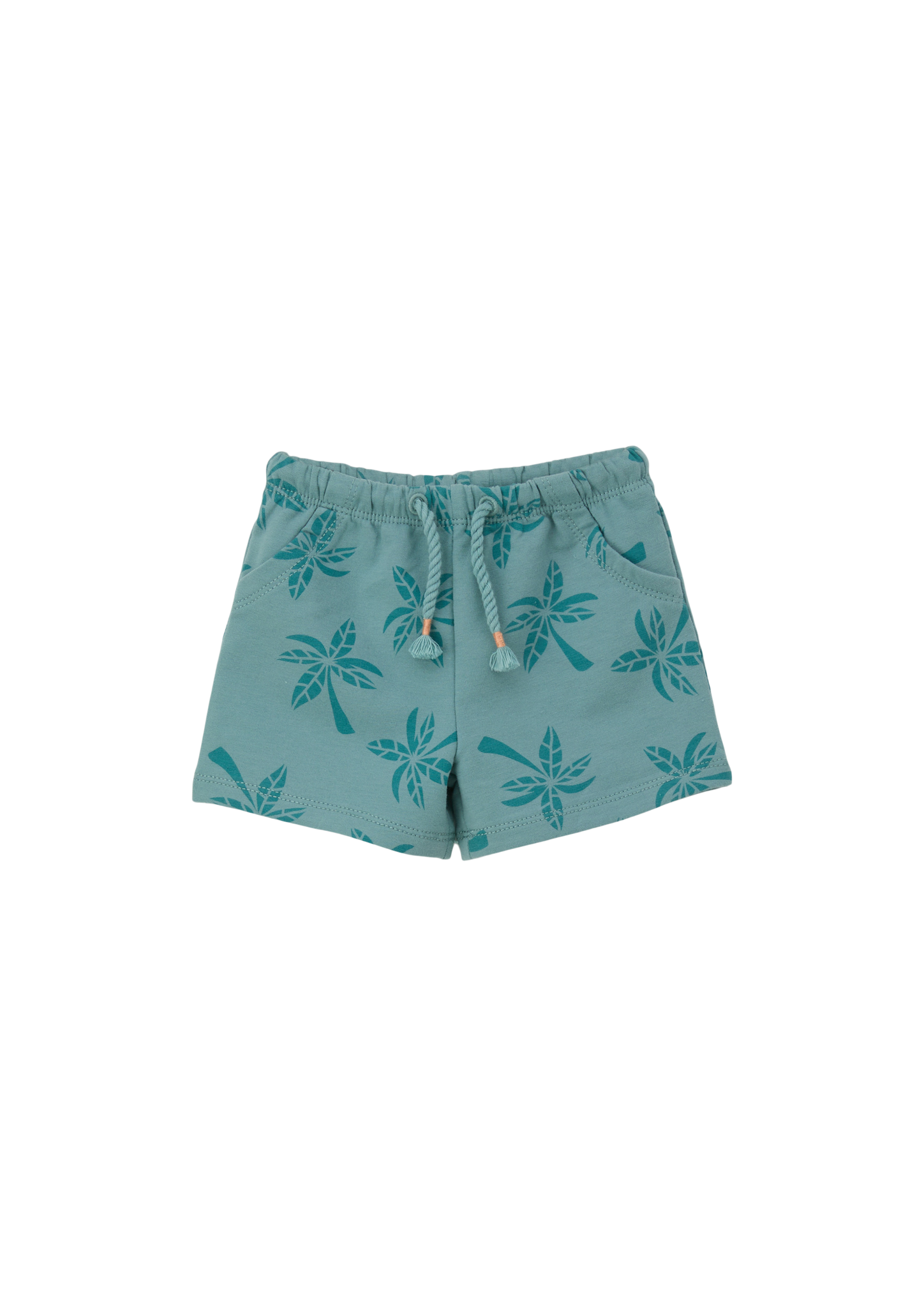 s.Oliver - Shorts mit All-over-Print, Babys, Blau