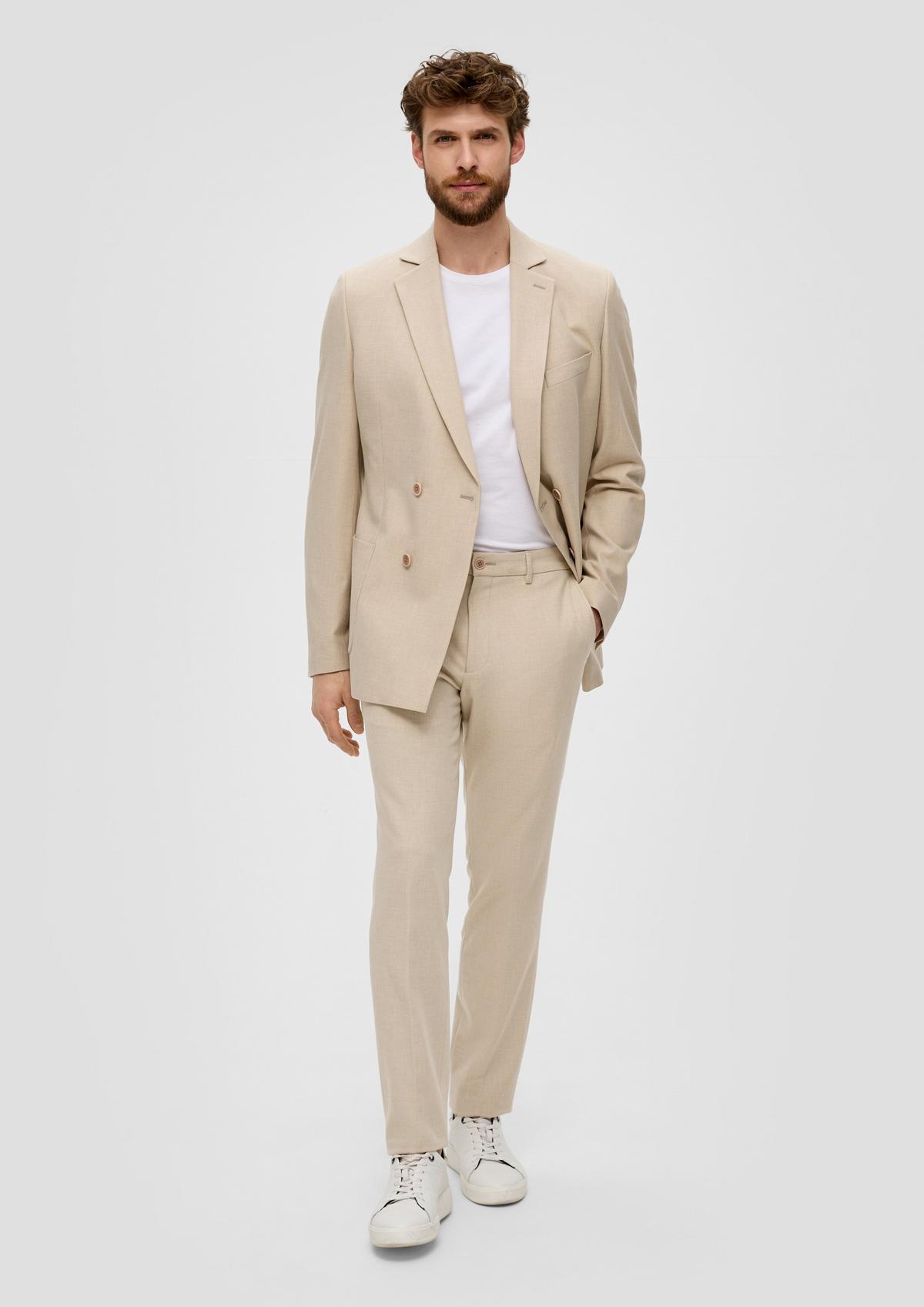 s.OPURE: suit trousers with a slim leg