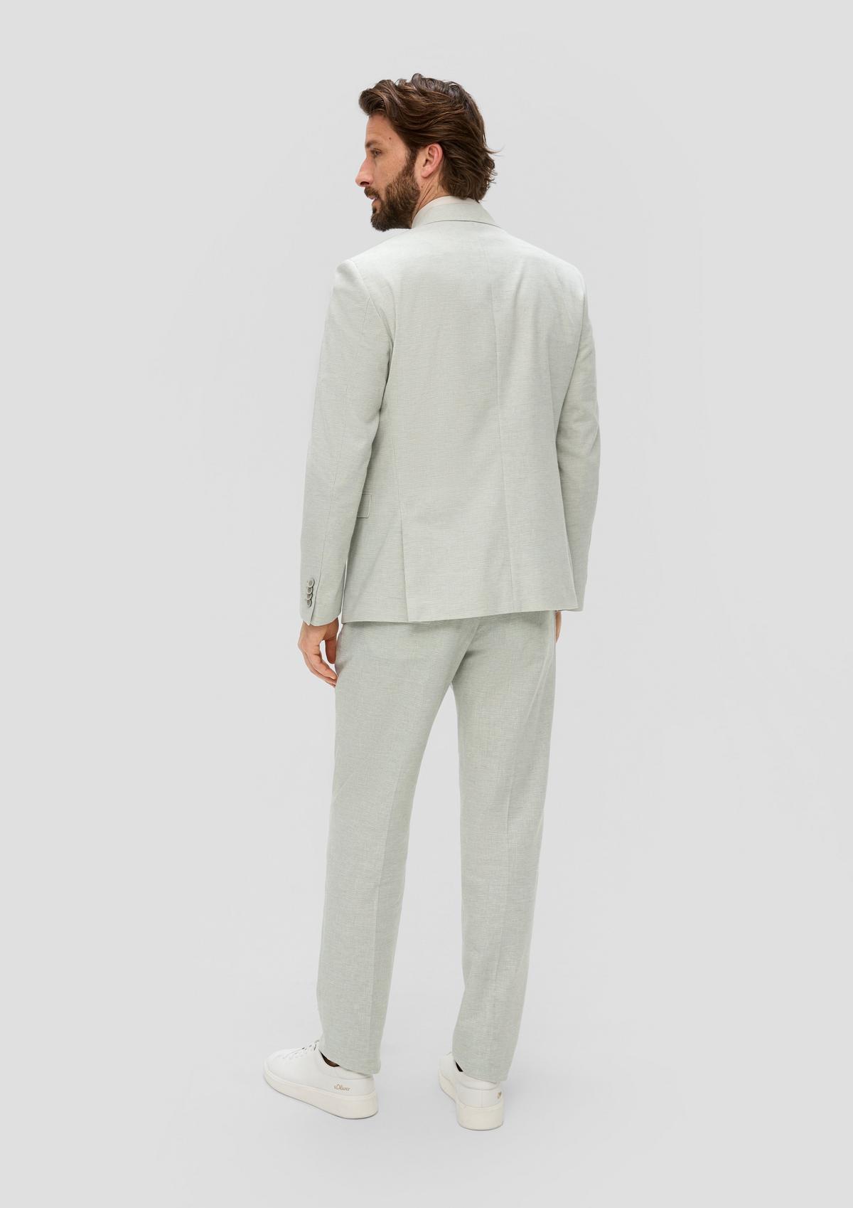 s.Oliver Slim fit: Houndstooth pattern jacket