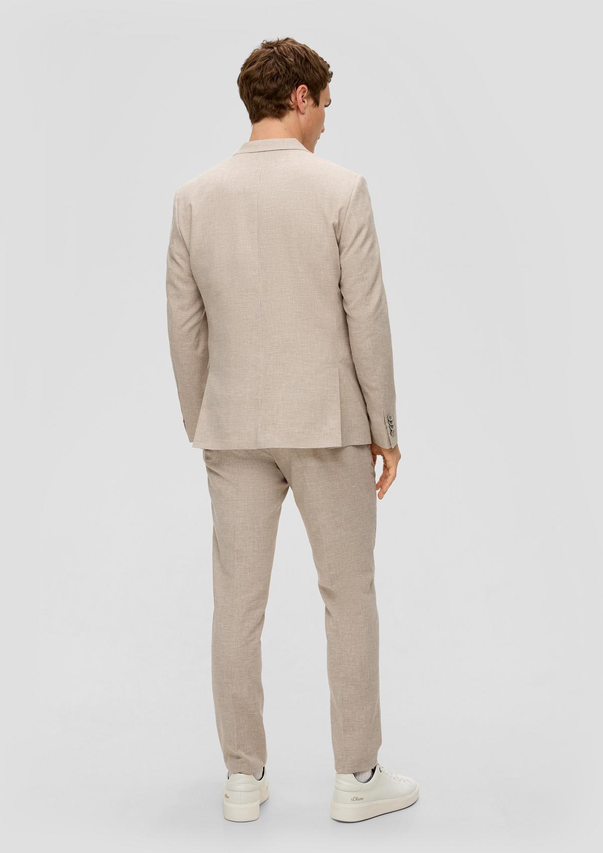 s.Oliver Slim fit: Houndstooth pattern jacket
