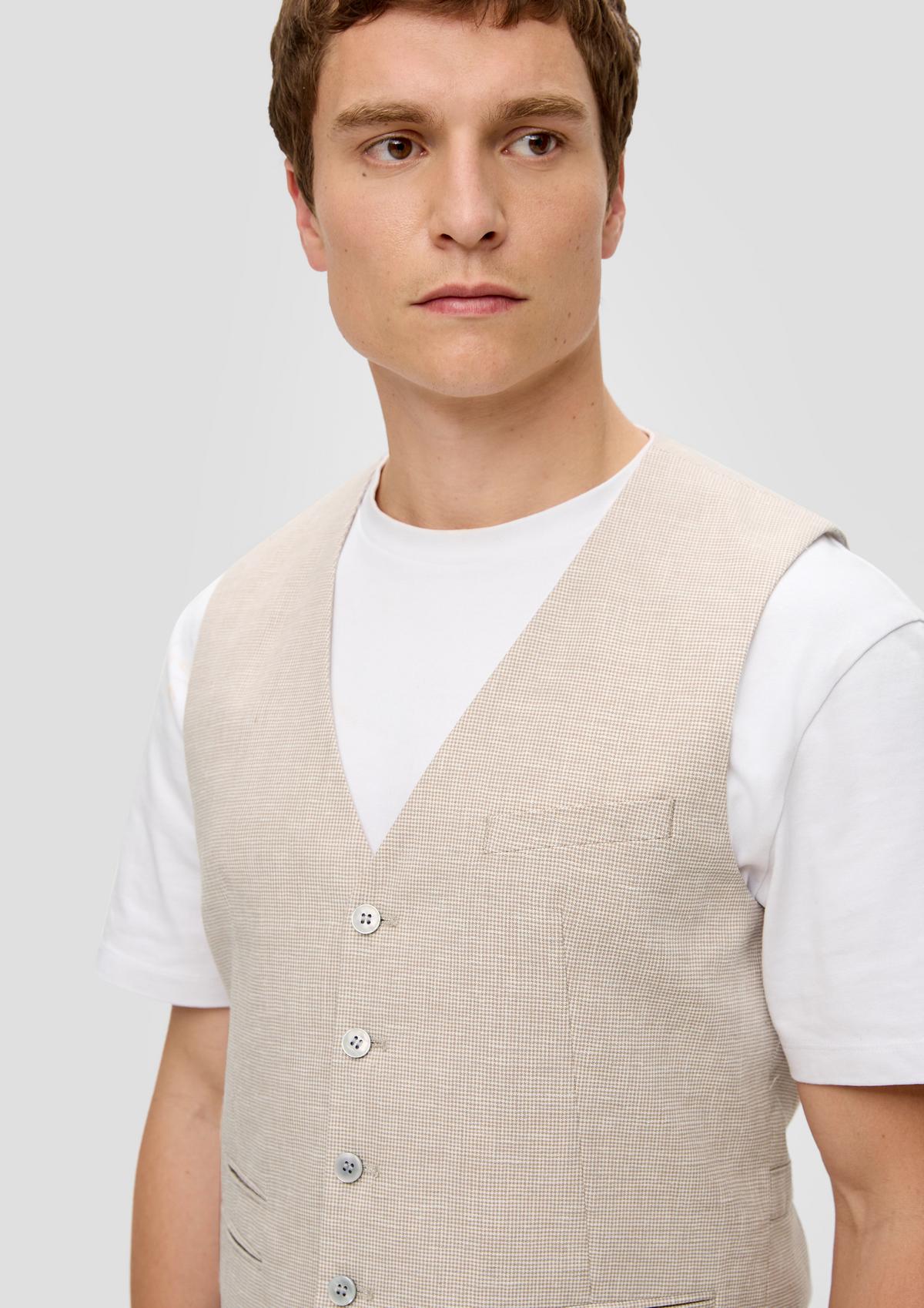 s.Oliver s.ONICE: Slim fit waistcoat